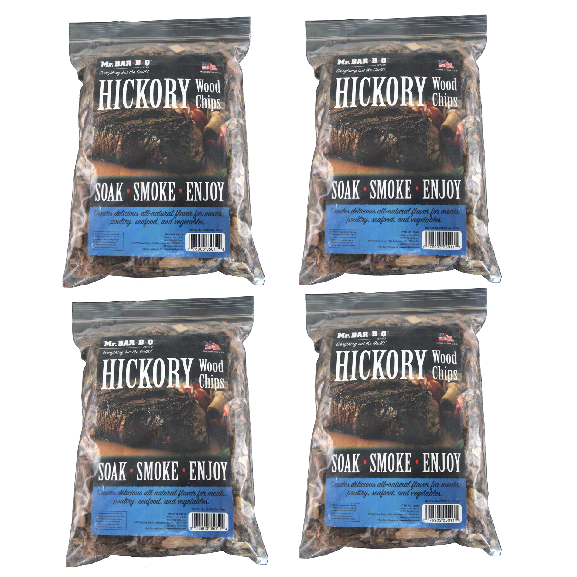Mr. Bar-B-Q Hickory Wood Chips 4 Bag Super Pack at Kmart.com