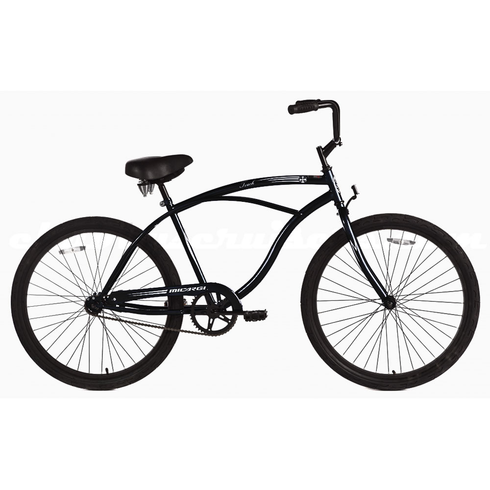 Micargi Black Touch Beach Cruiser Male