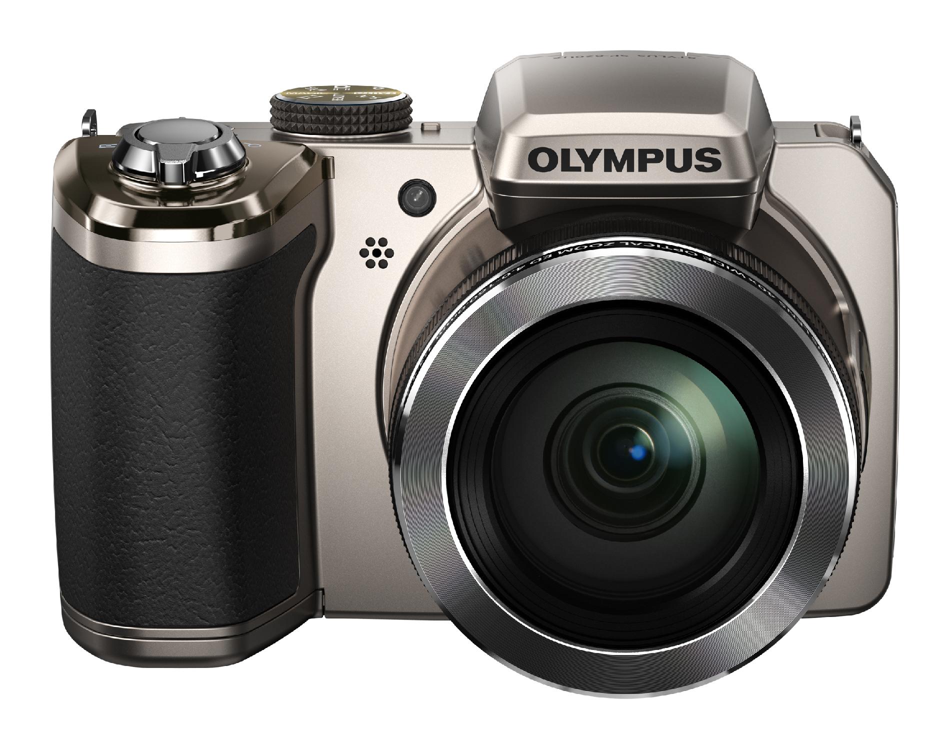 Olympus Traveller SP-820UZ iHS 14 Megapixel Compact Camera - Silver at Kmart.com