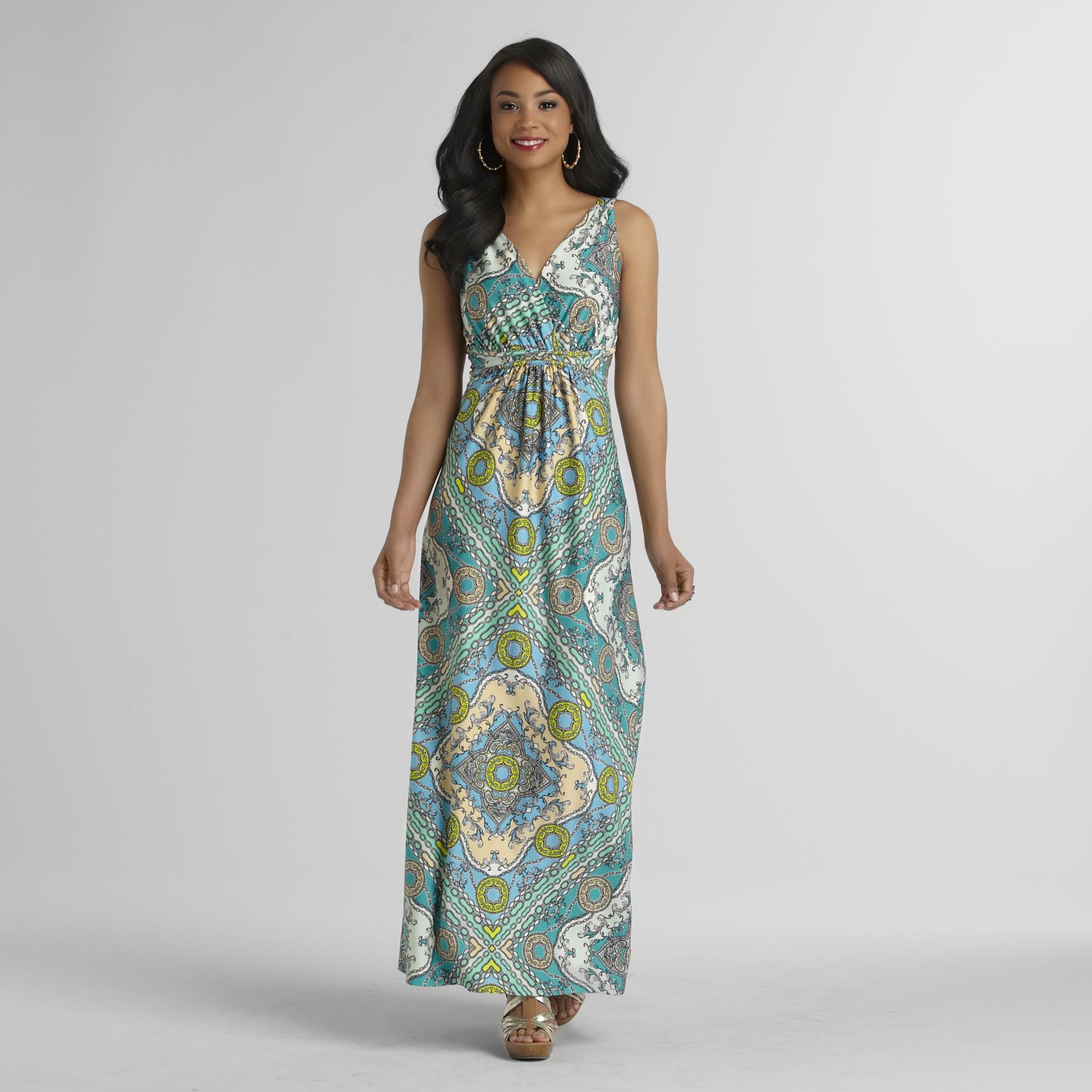Metaphor Women's Maxi Dress - Scarf Print at Sears.com