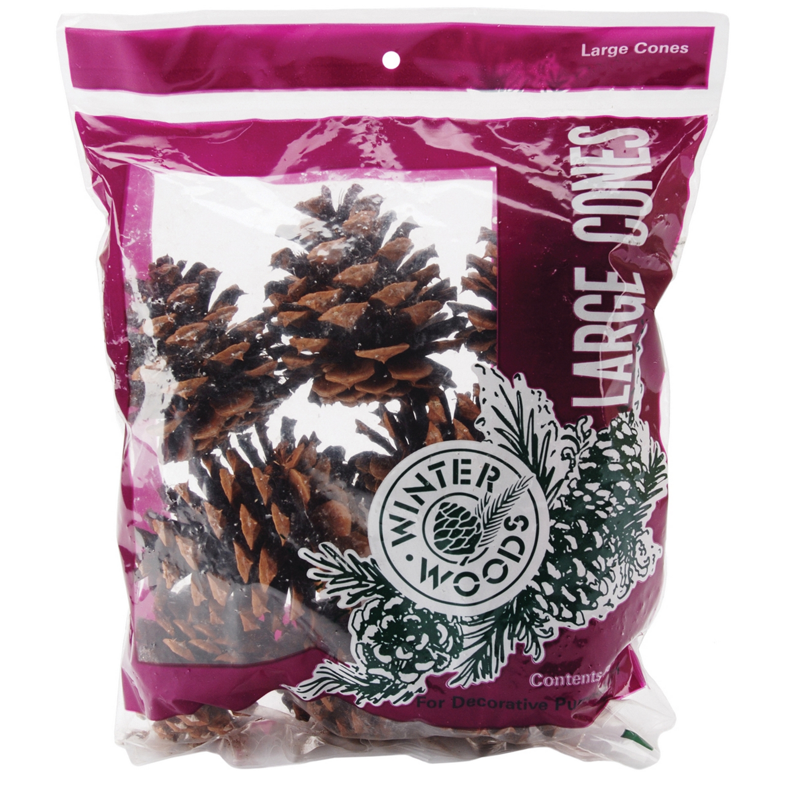 Ponderosa Pine Cones 8/Pkg Natural at Kmart.com