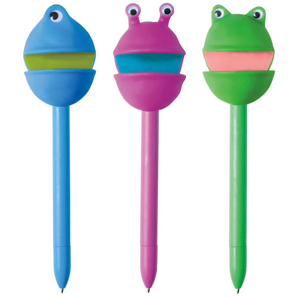 Puppet-On-A-Pen Counter Display, Set Of 24
