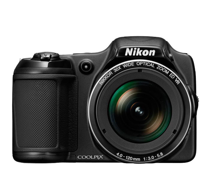 Nikon 16.1MP COOLPIX L820 Digital Camera Black Compact