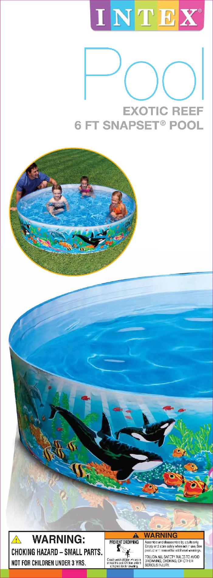 intex snapset pool
