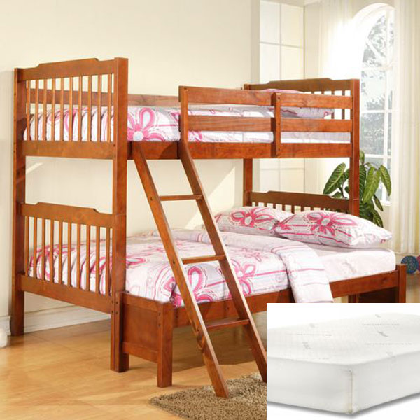 Oxford Creek Twin/Full Bunk Bed with Mattress Bundle at Kmart.com