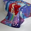 Girl's Little Mermaid Fleece Throw Blanket