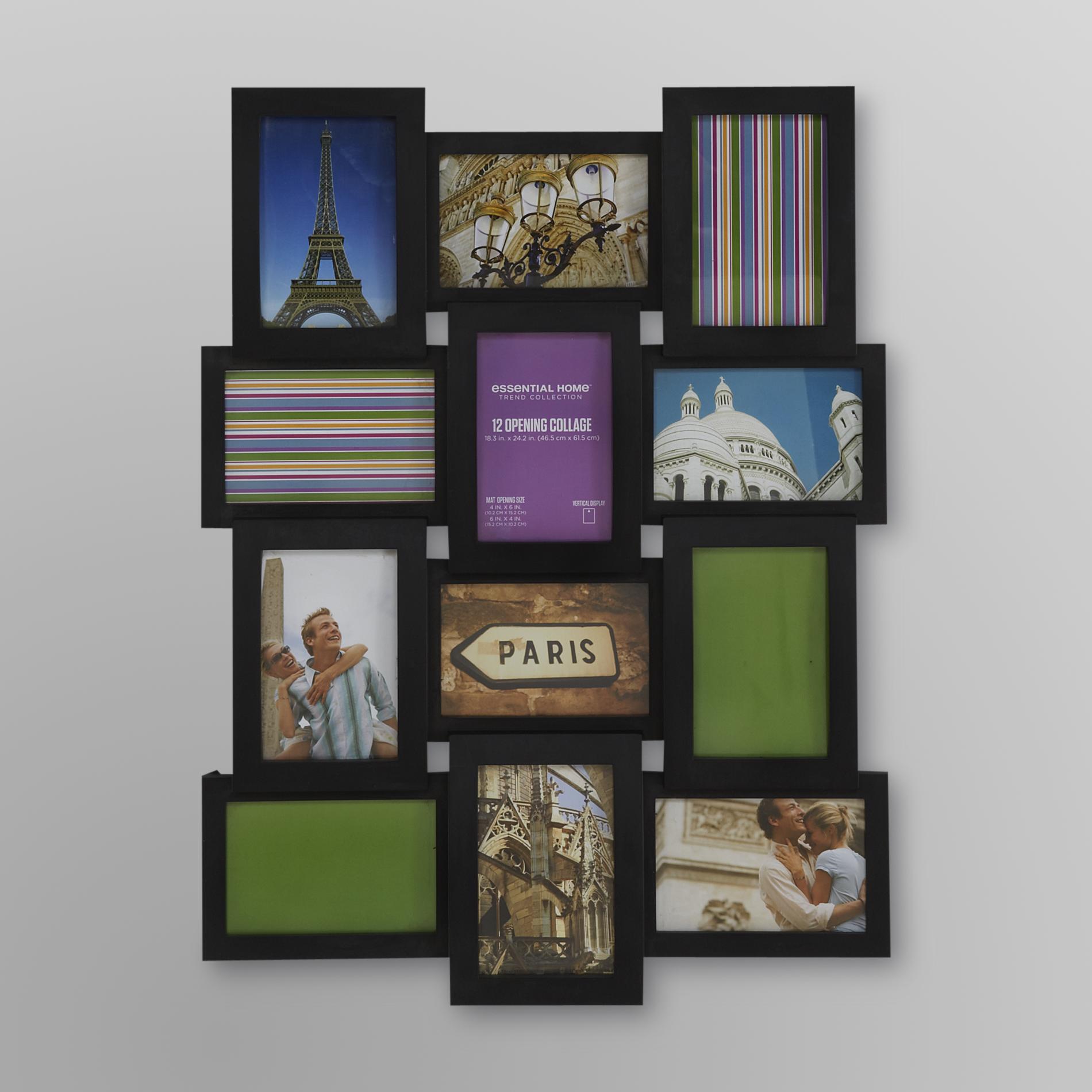 Melannco Curved & Flat Collage Frame - 12 Photos at Kmart.com