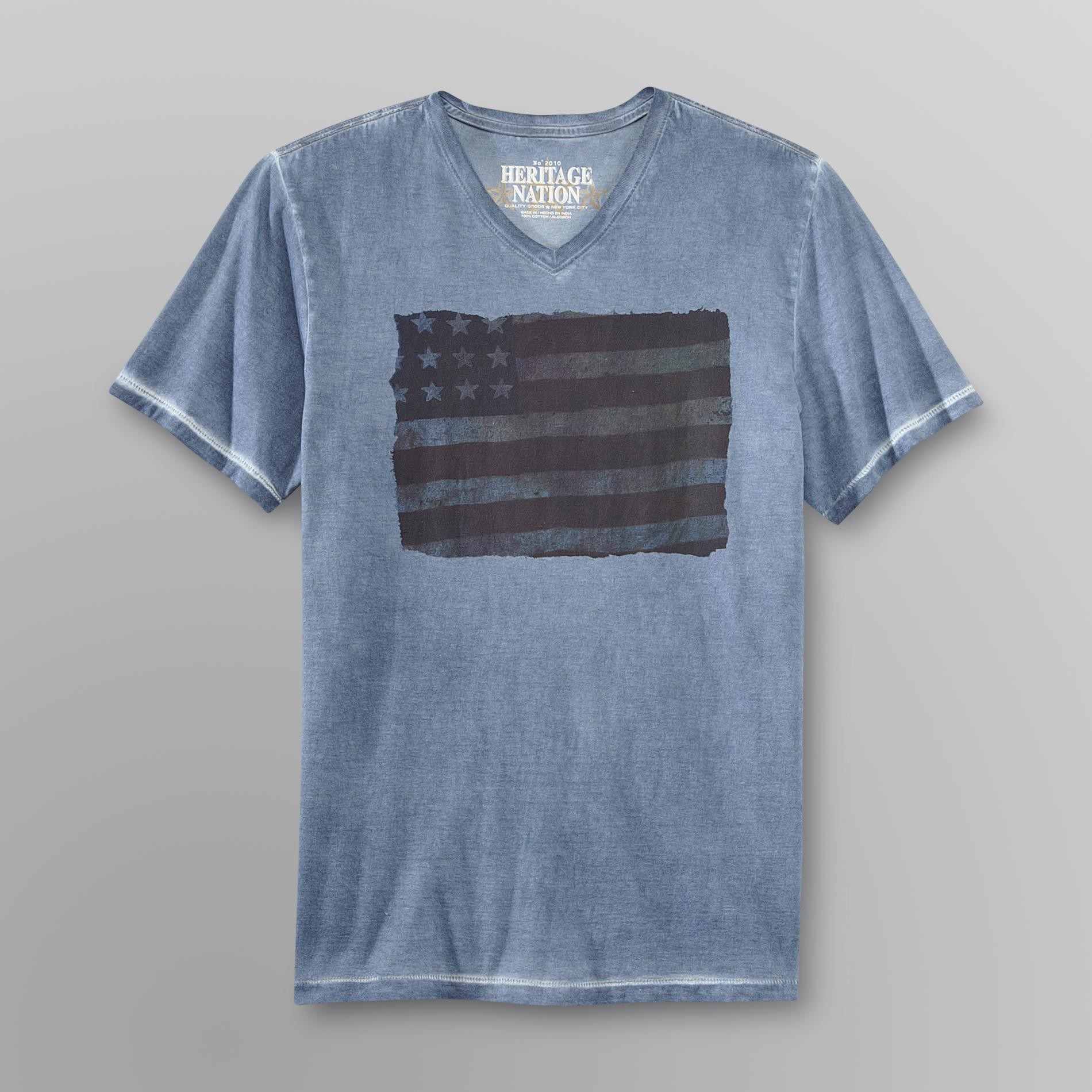 Heritage Nation Men's Slubbed Graphic T-Shirt at Kmart.com