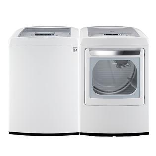LG WT1201CW 4.3 cu. ft. High-Efficiency Top-Load Washer - White
