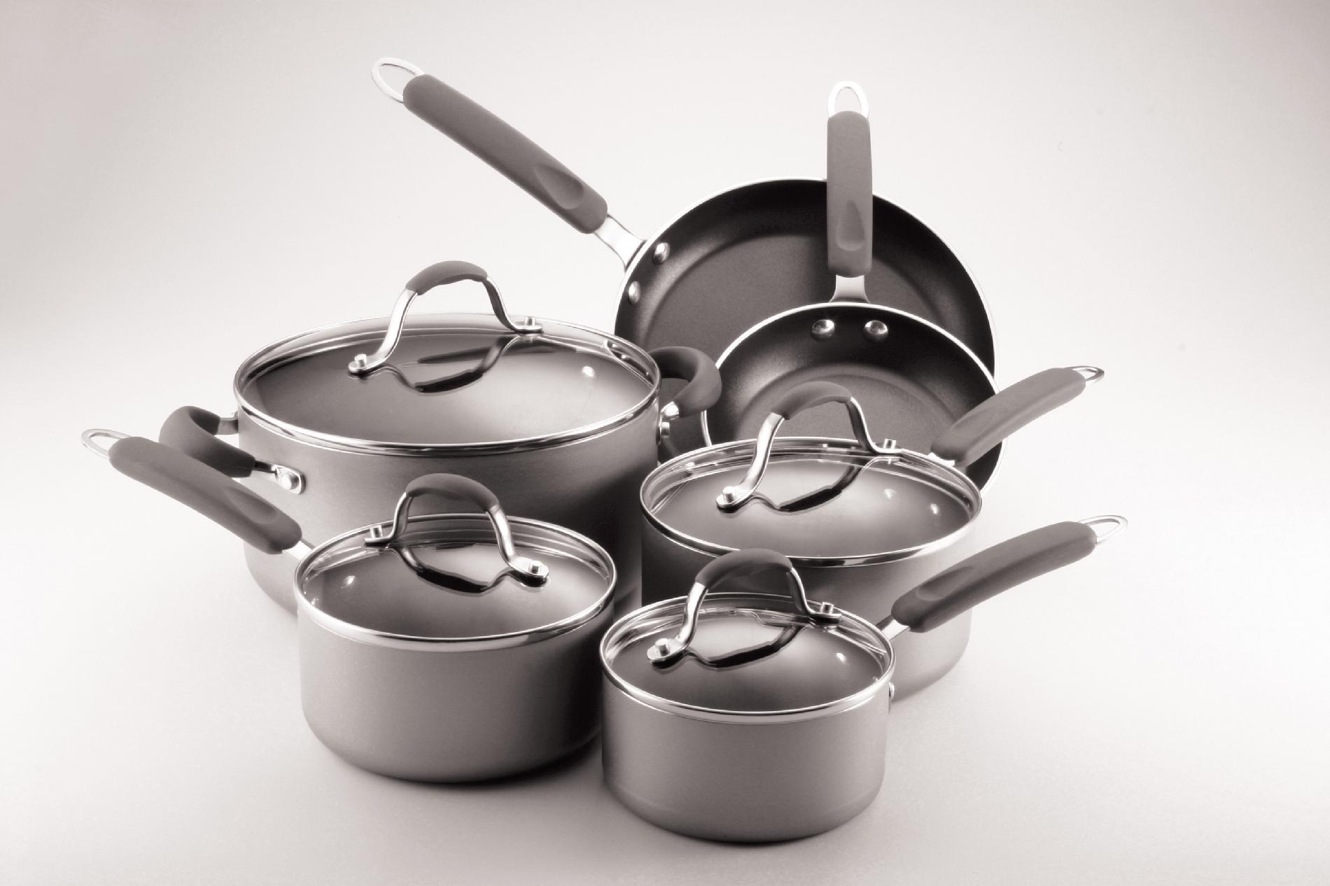 Farberware Enhanced 10 Piece Set  Champagne