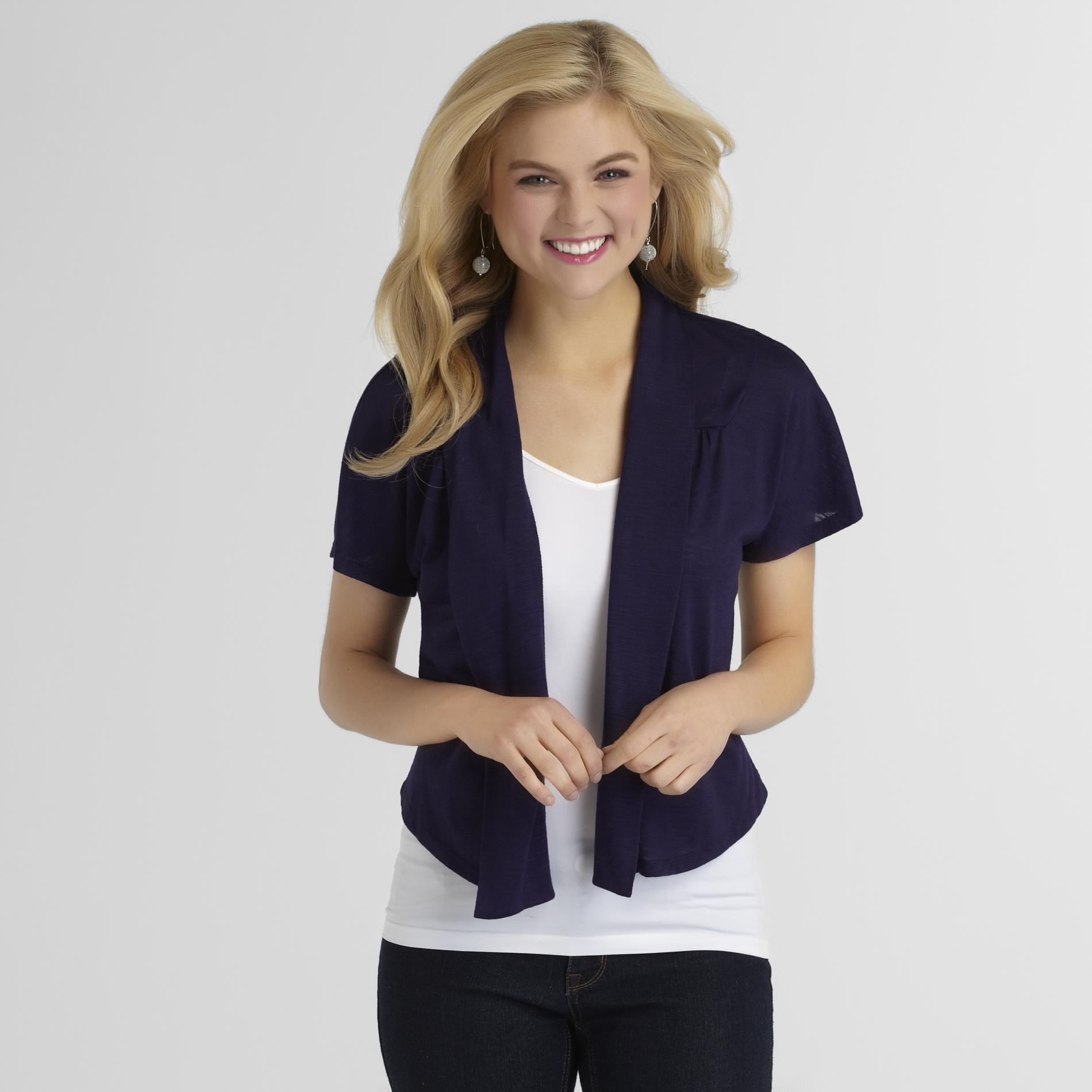 Attention Women's Slubbed Shrug at Kmart.com