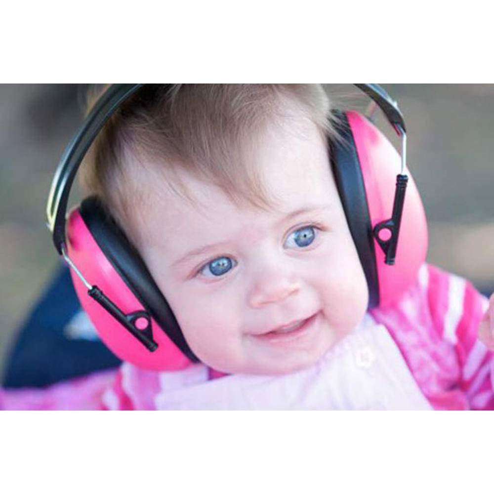 Pink Baby Banz Hearing Protection -Ages 2 & up