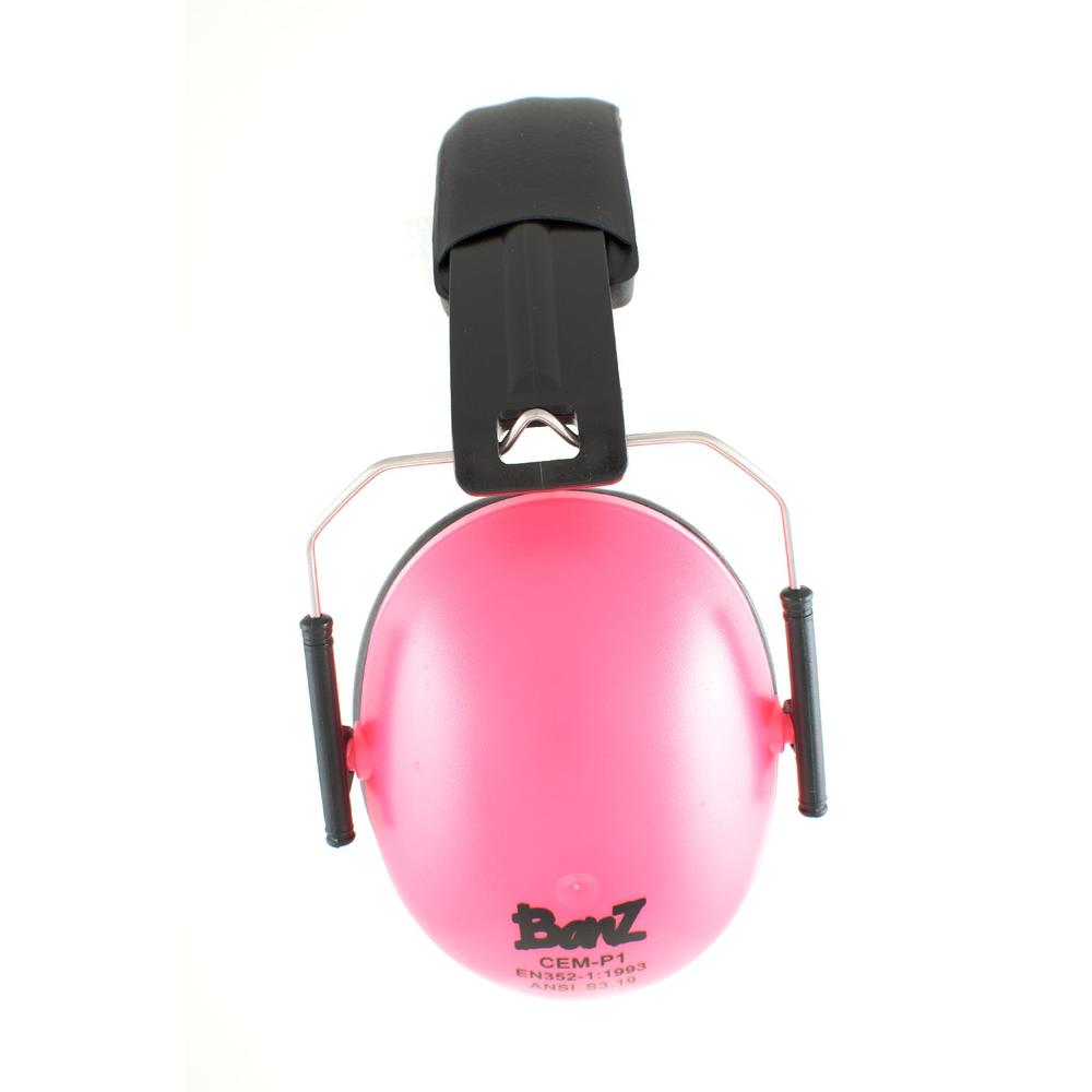 Pink Baby Banz Hearing Protection -Ages 2 & up