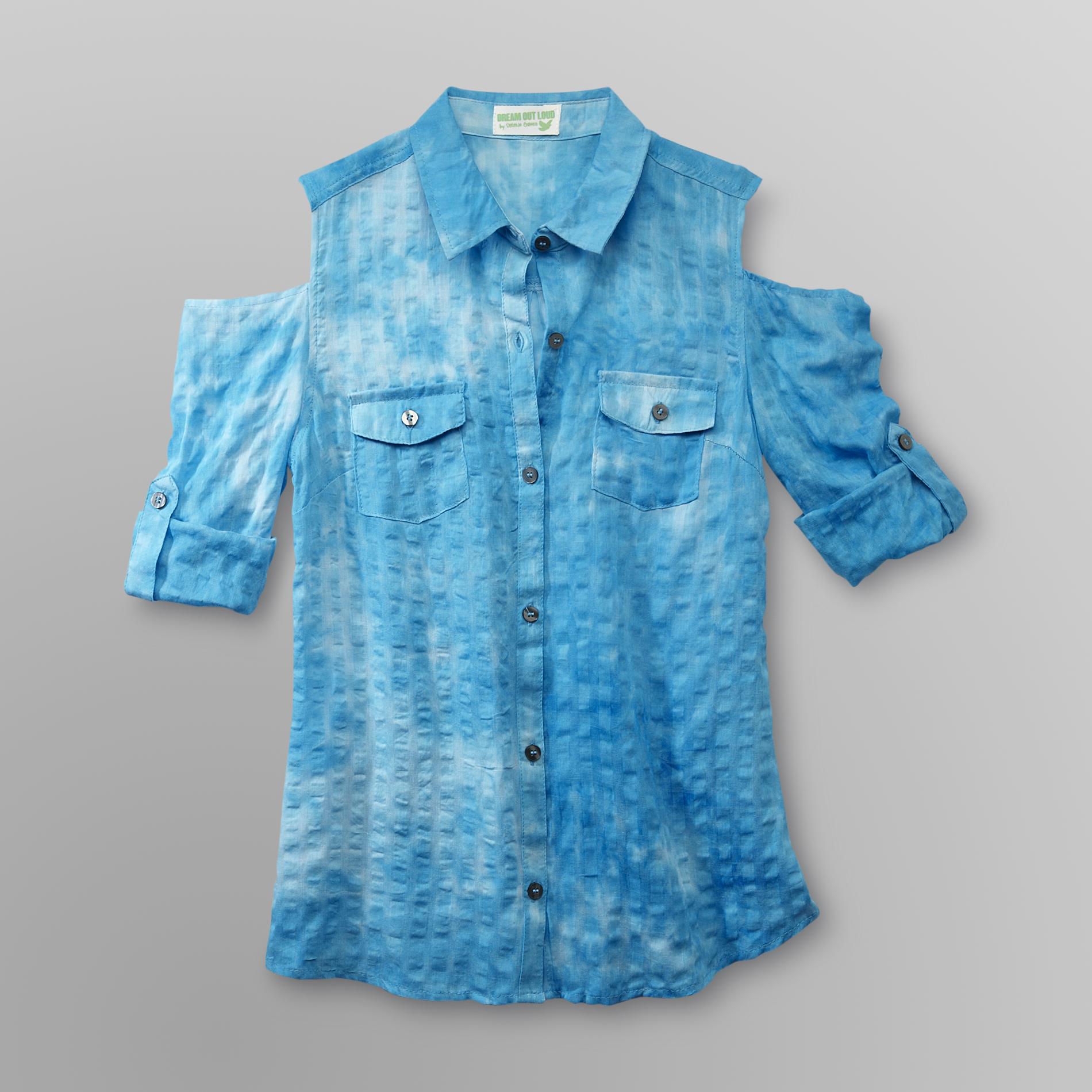 Dream Out Loud by Selena Gomez Junior's Cold-Shoulder Shirt at Kmart.com
