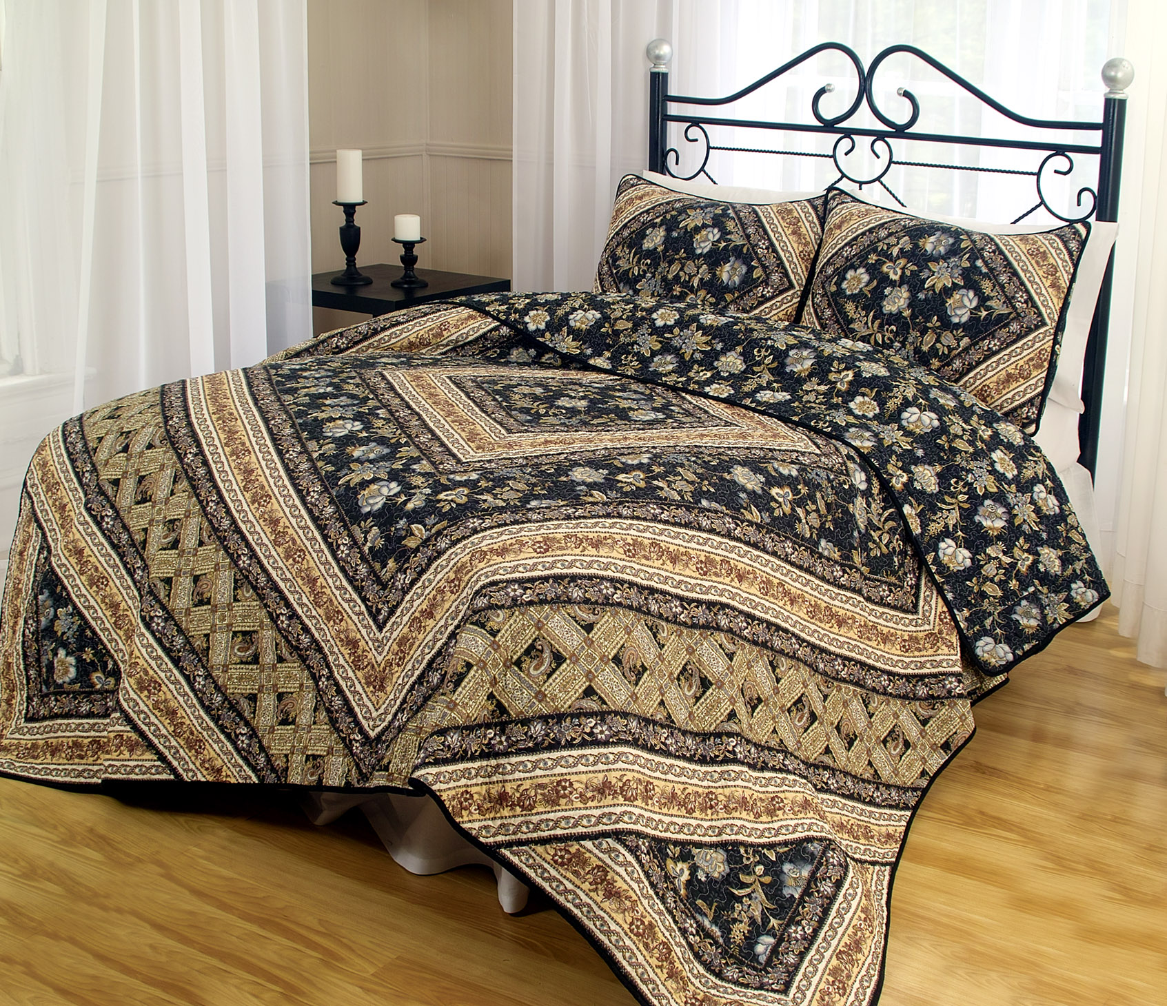 Hedaya Home Fashions AIDEN FULL/QUEEN QUILT SET at Kmart.com