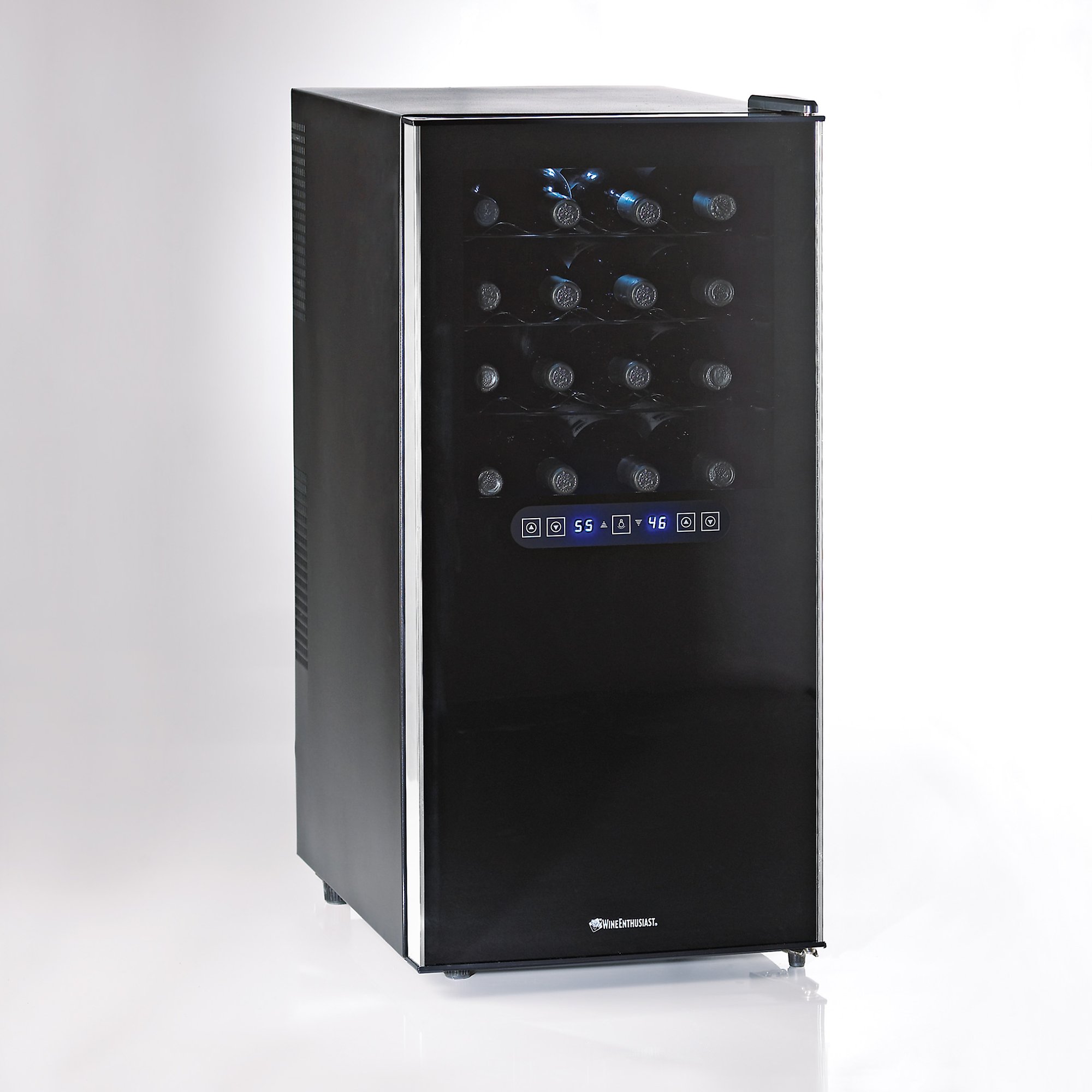 Wine Enthusiast Silent 32 Bottle Dual Zone Touchscreen Wine Refrigerator at Kmart.com
