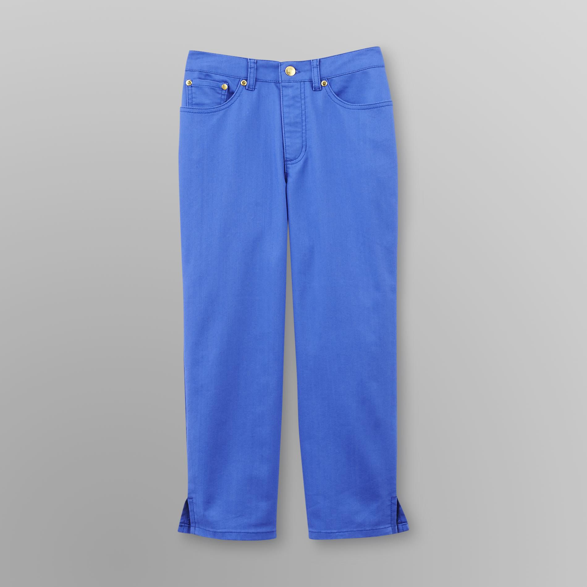 Jaclyn Smith Women's Colored Denim Capris at Kmart.com