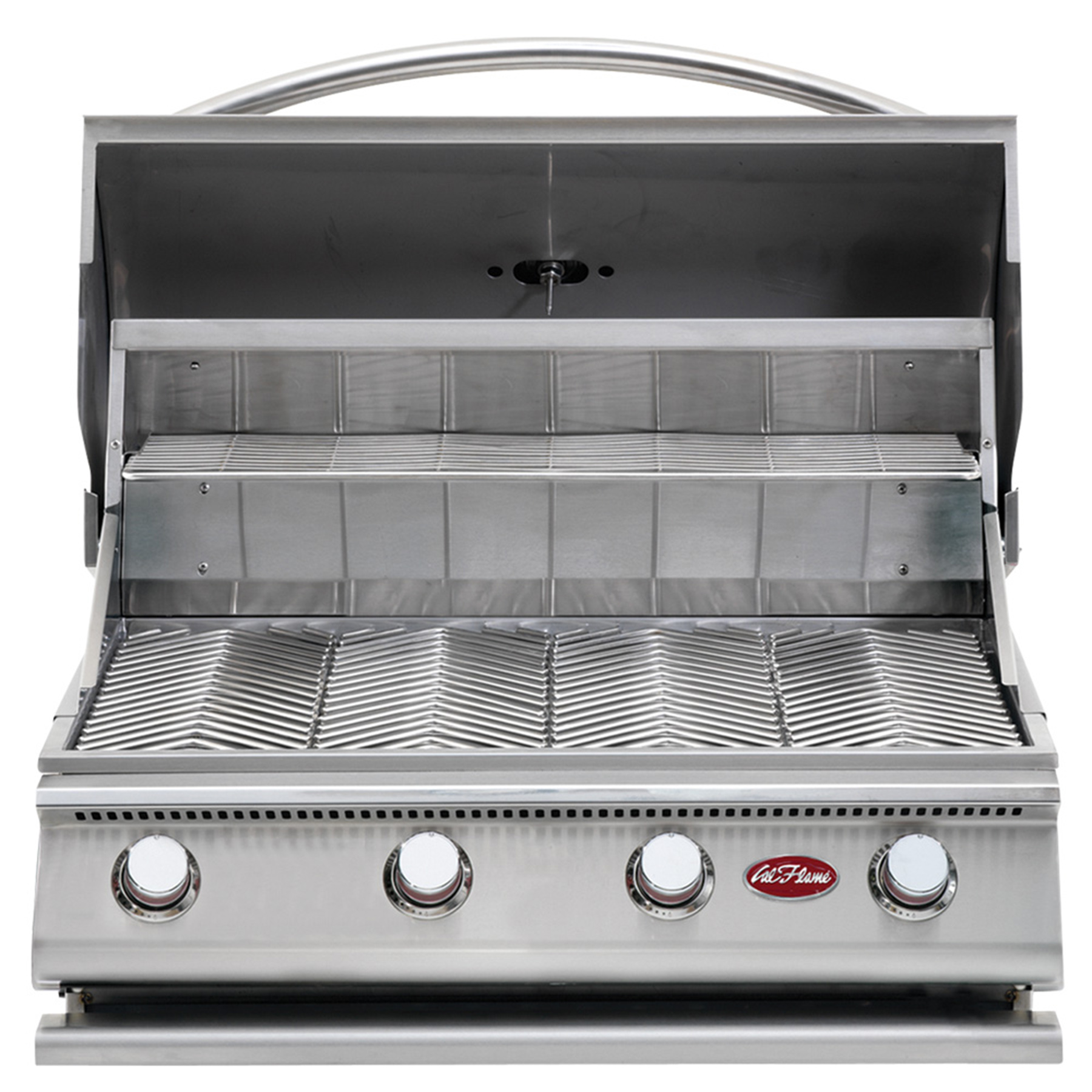 Cal Flame Gourmet Series 4-Burner Stainless Steel Built-In Gas Grill Metallic