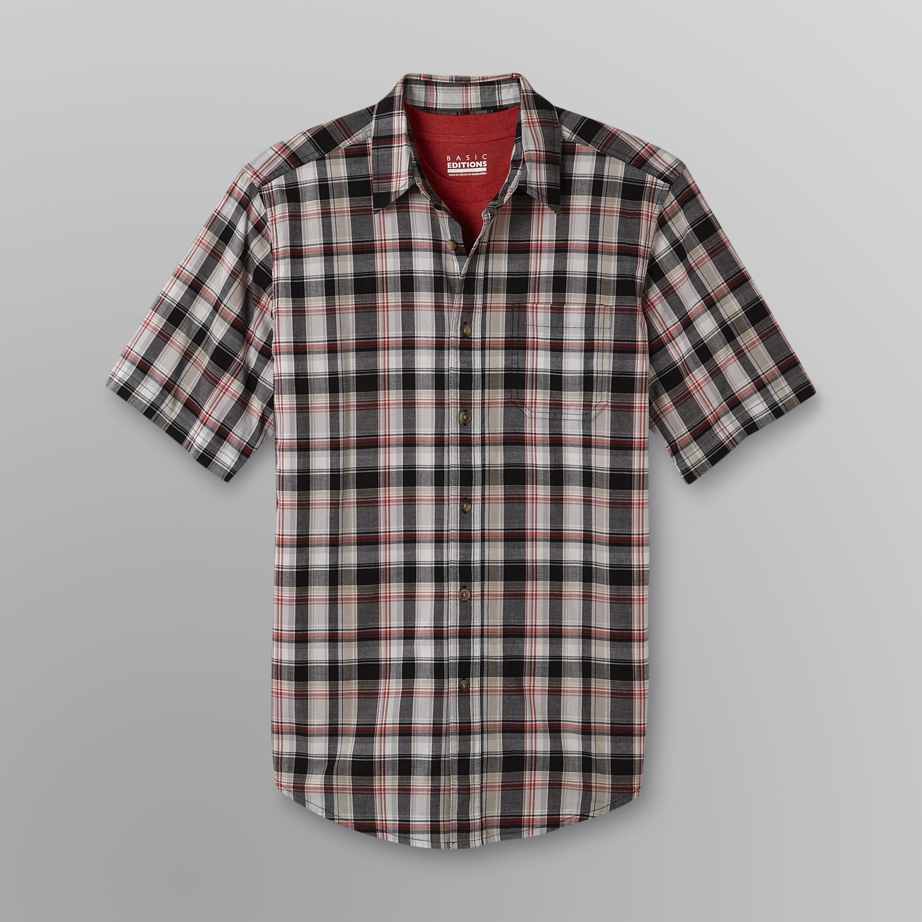 Basic Editions Men's Layered Shirt & T-Shirt at Kmart.com