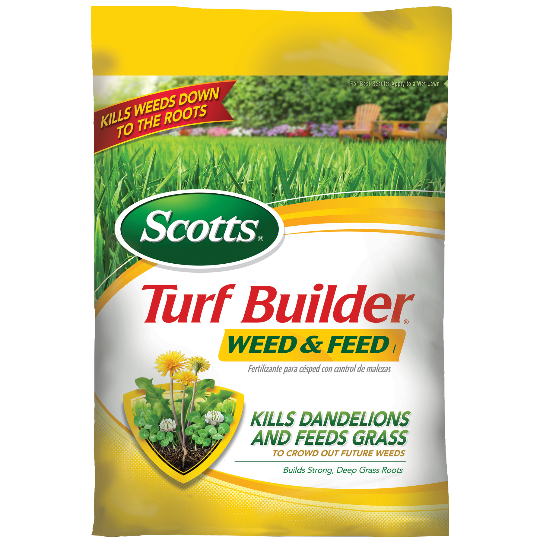 Scotts 15m Turf Builder Weed & Feed at mygofer.com