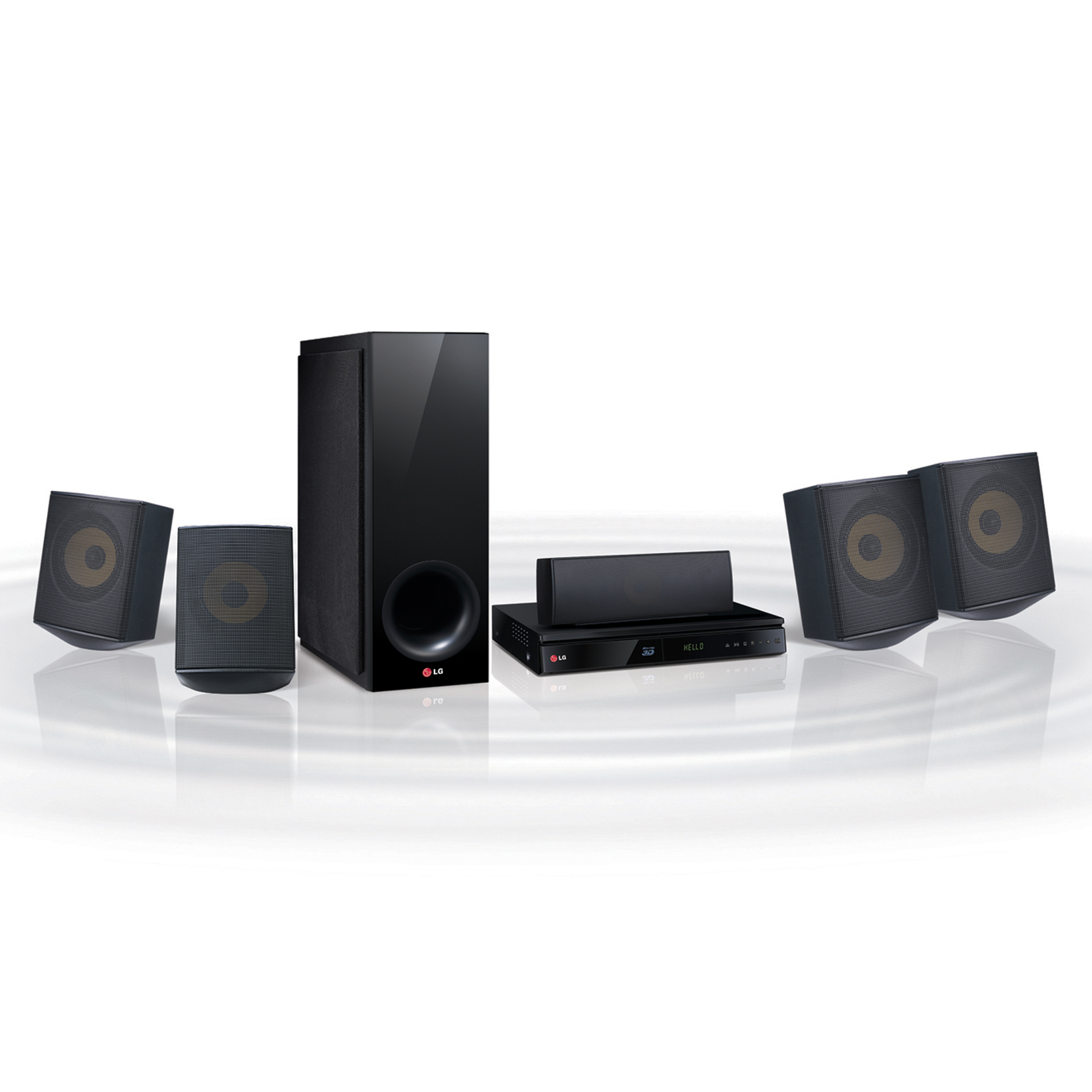 LG 1 000W 5 1-Channel 3D Smart Home Theater System - BH6730S