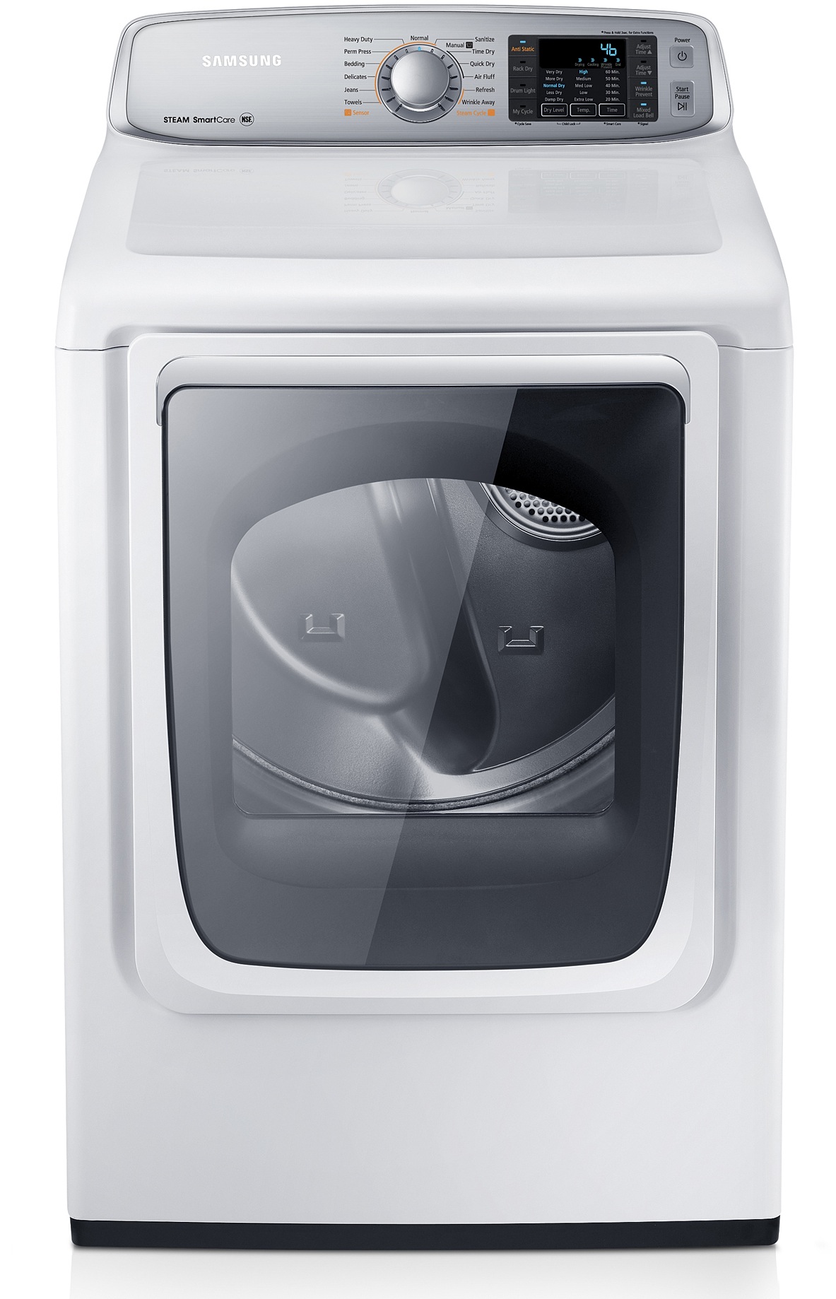 839.93 Samsung 7.4 cu. ft. Gas Dryer Neat White Big Deal Outlet Z16
