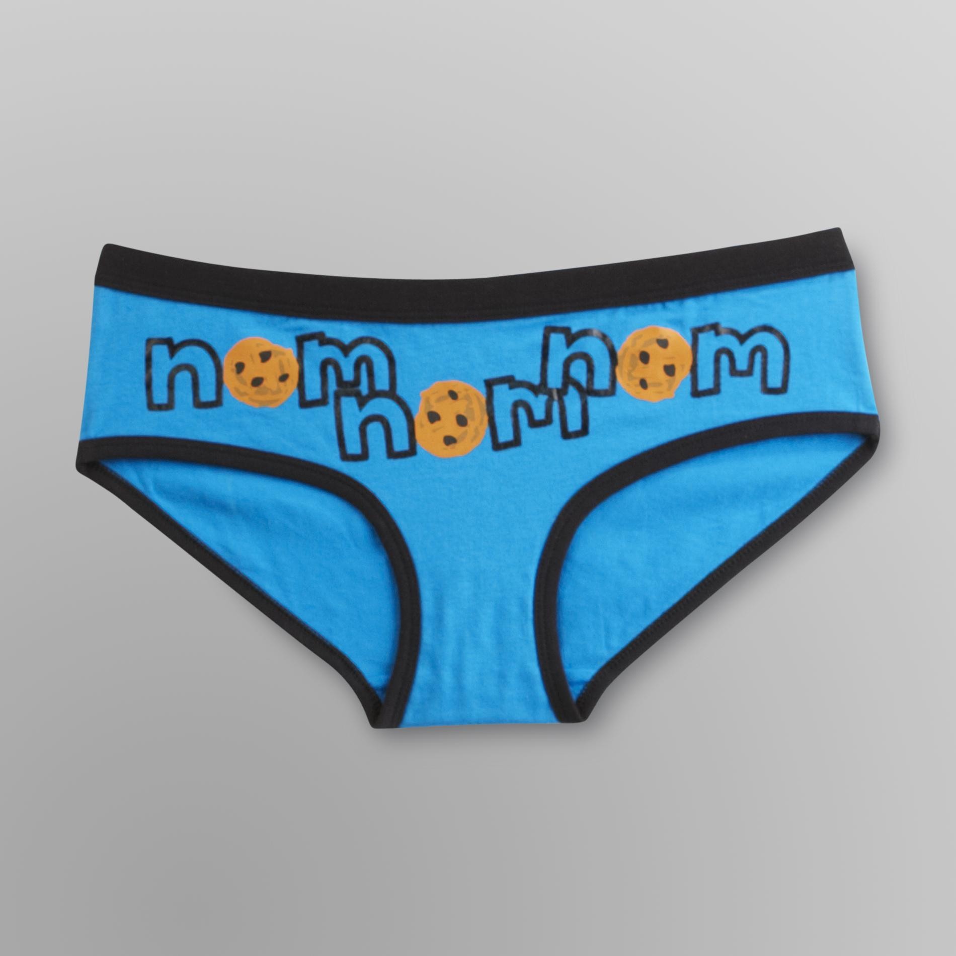 Sesame Street Junior's Hipster Panties Cookie Monster