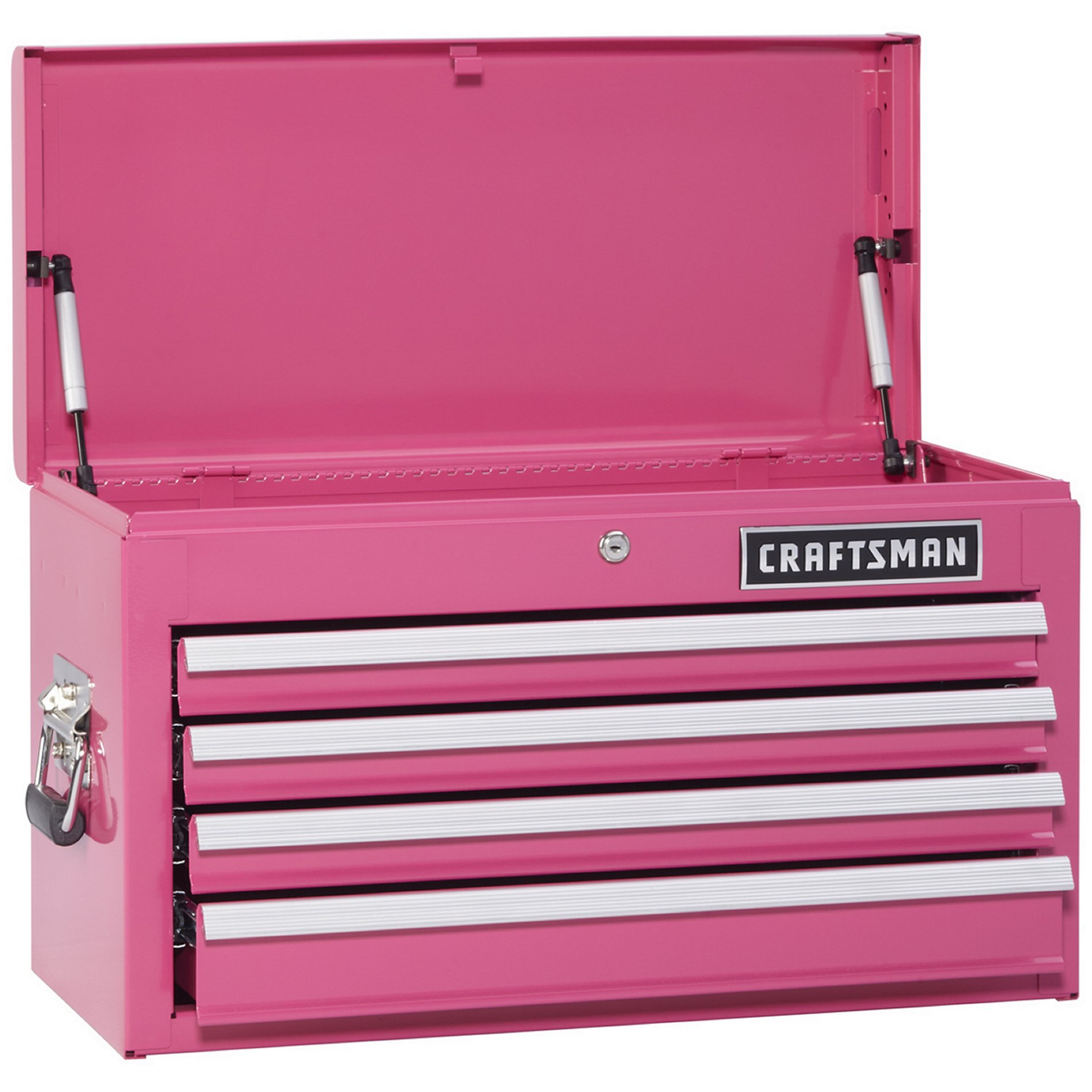 Craftsman CLOSEOUT! 4-Drawer Ball-Bearing Top Chest - Pink