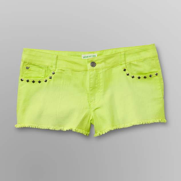 Dream Out Loud by Selena Gomez Junior's Frayed Denim Shorts - Neon at Kmart.com