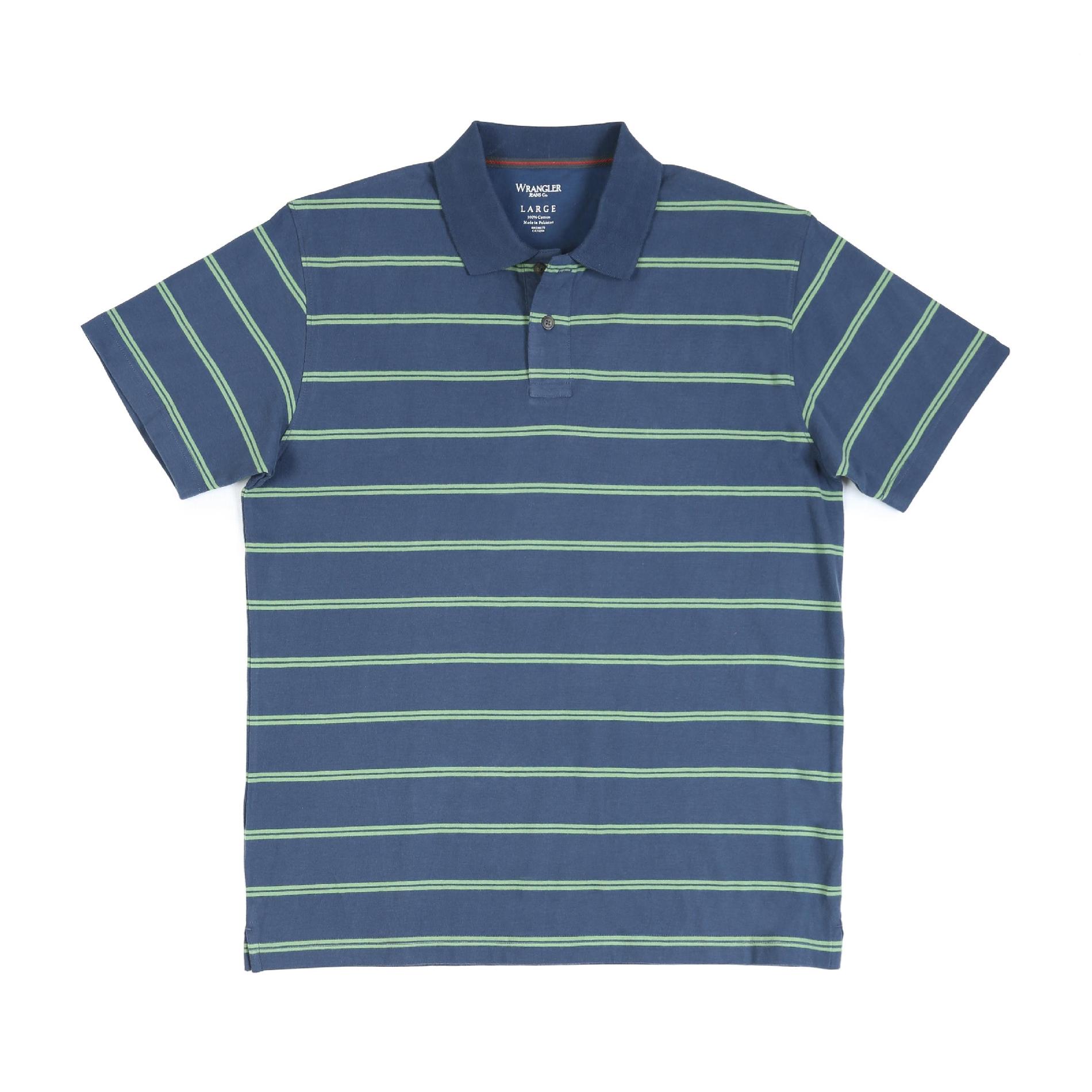 Wrangler Men's Polo Shirt - Striped at Kmart.com