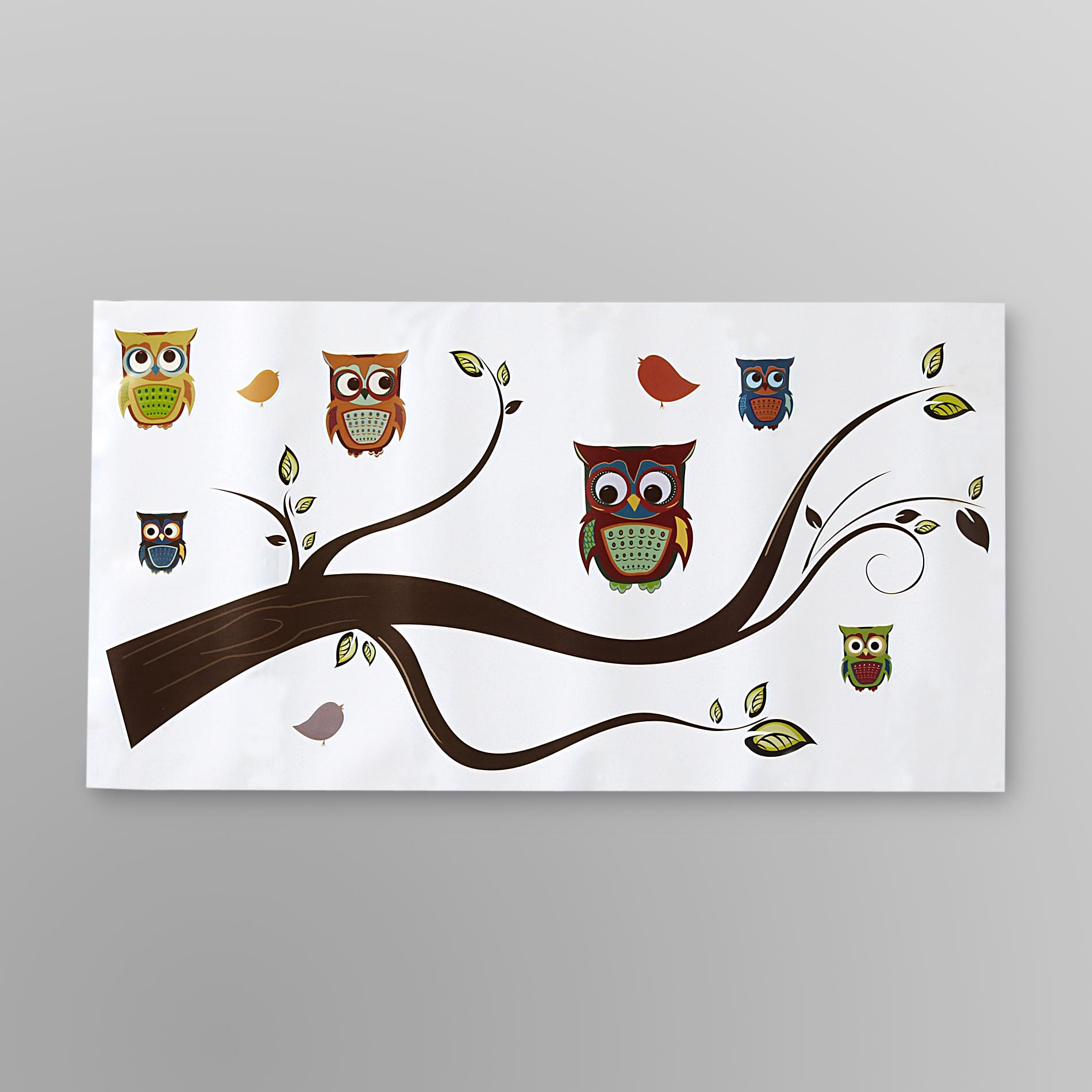 Once Upon A Wall Repositionable Vinyl Wall Accents Owls - THE STATIONARY DEPOT