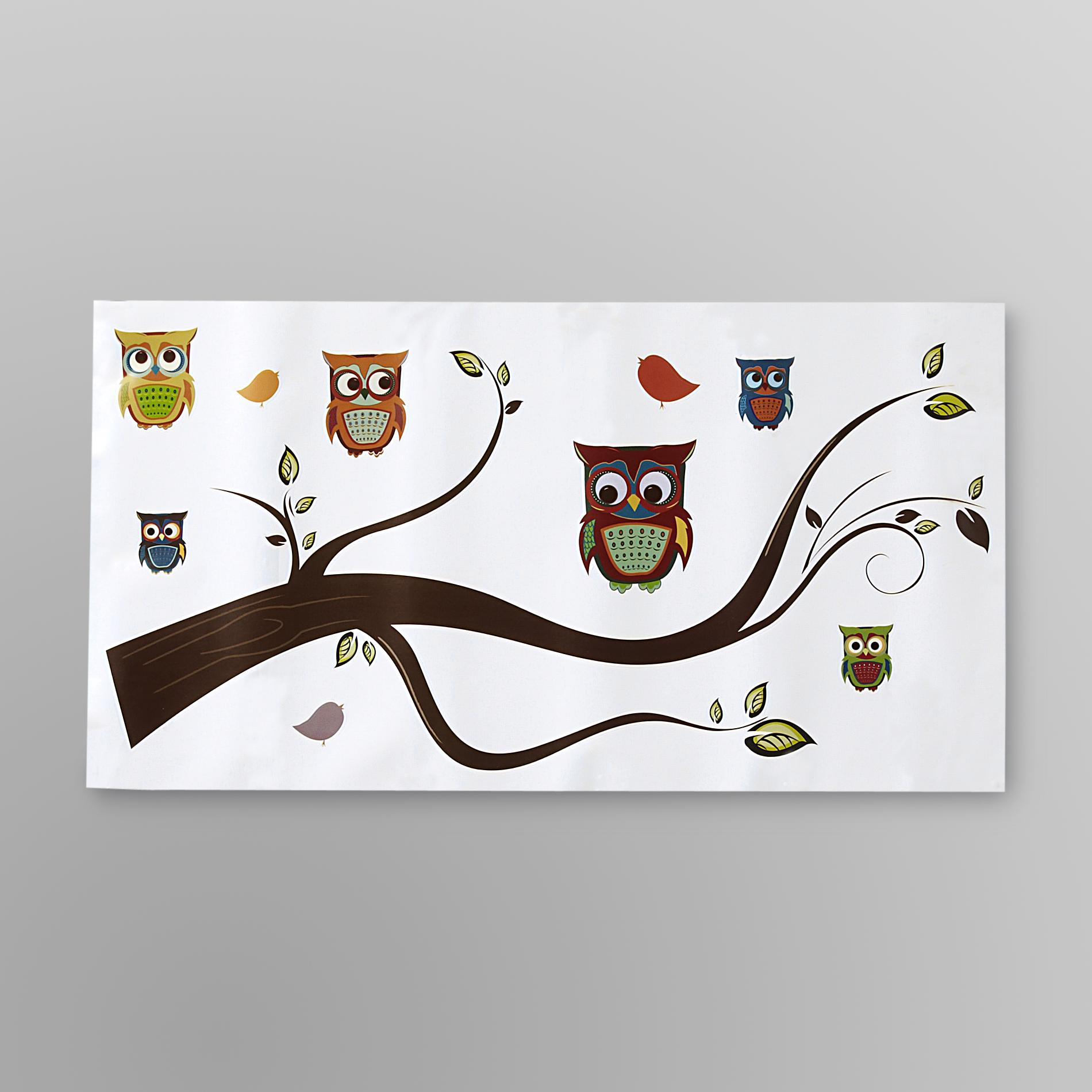 Once Upon A Wall Repositionable Vinyl Wall Accents - Owls at Kmart.com