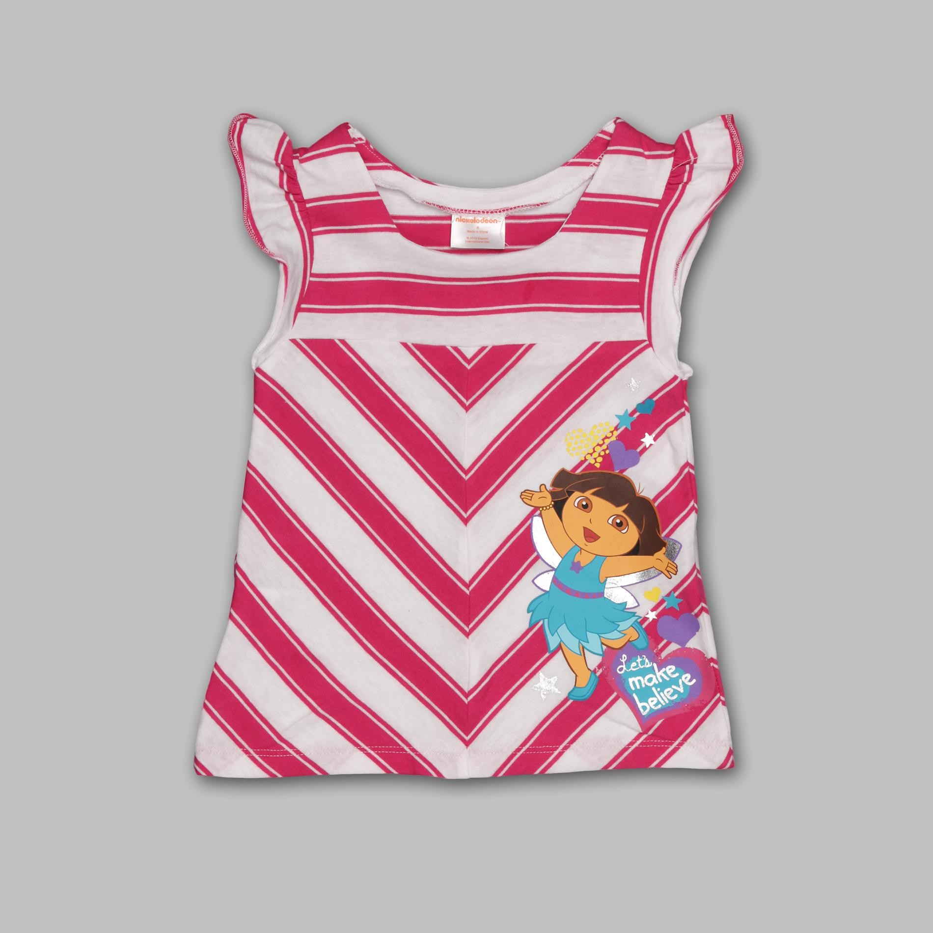 Nickelodeon Dora the Explorer Girl's Top - Striped at Sears.com