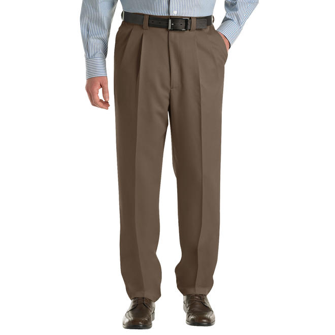 Oak Hill Waist Relaxer Pleated Microfiber Pants