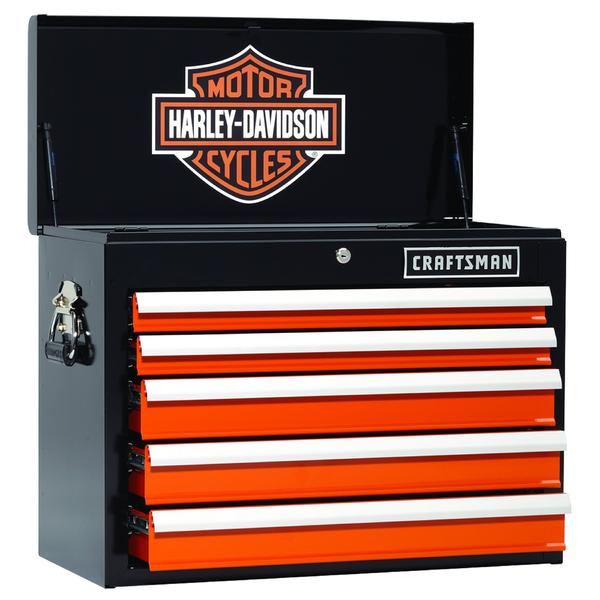 Craftsman 113651 HarleyDavidson 5Drawer Top Chest Sears Home