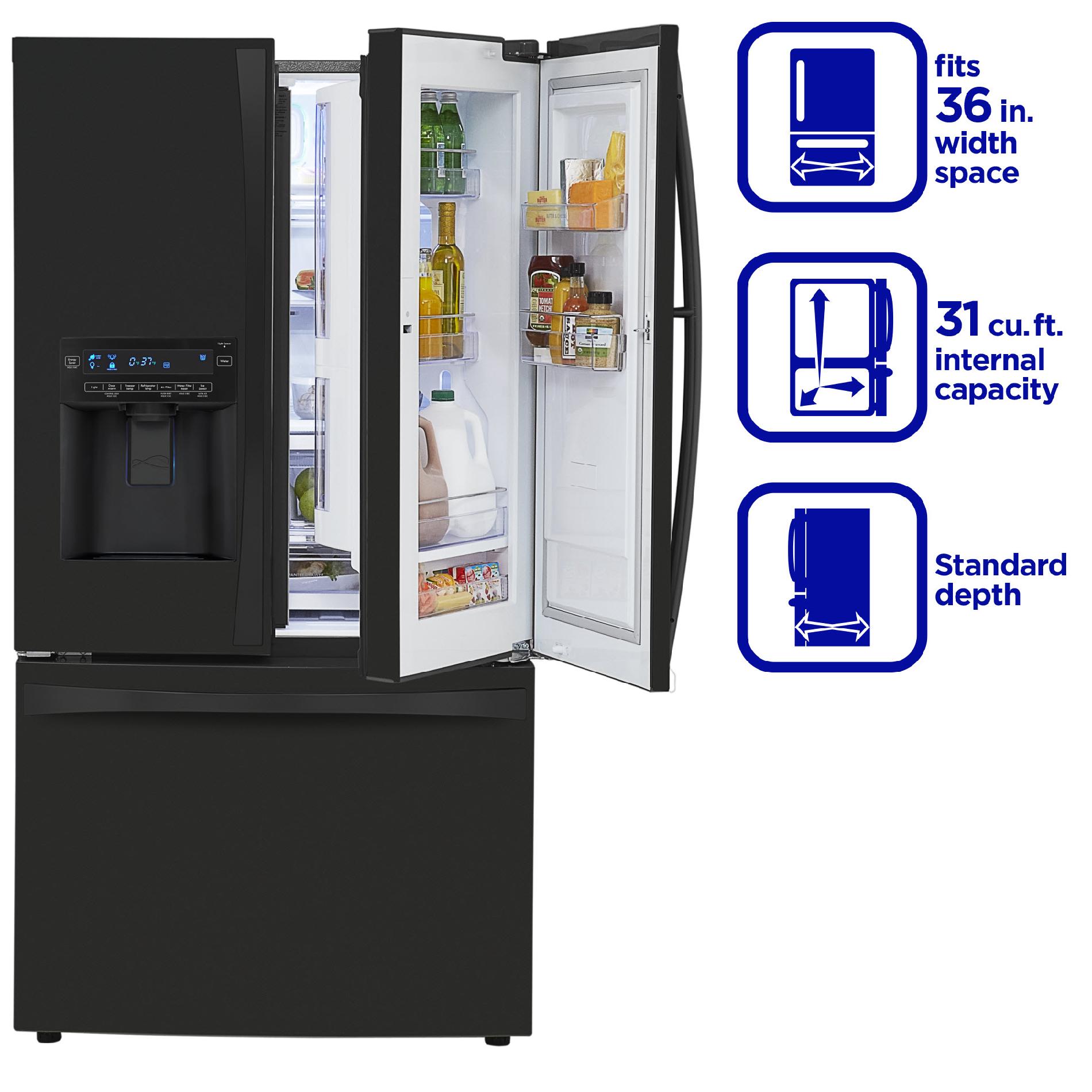 Kenmore Elite 31 Cu. Ft. Grabngo French Door Bottomfreezer
