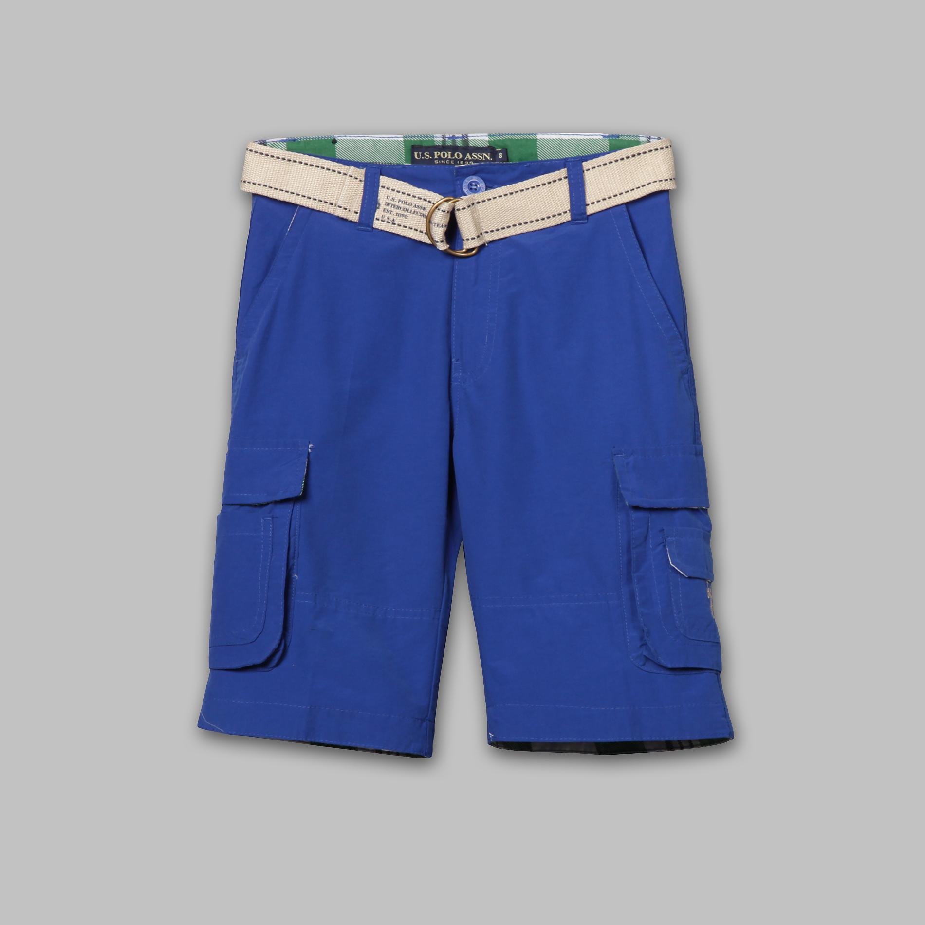 US Polo Assn. Boy's Cargo Shorts & Belt at Sears.com