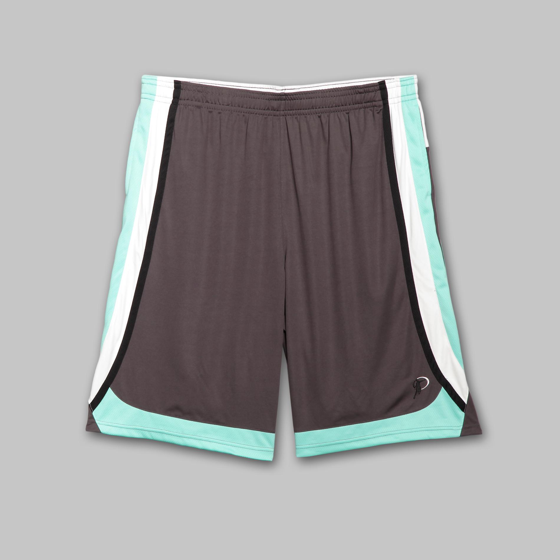 Protege Men's Big & Tall Basketball Shorts - Mesh Striped at Kmart.com