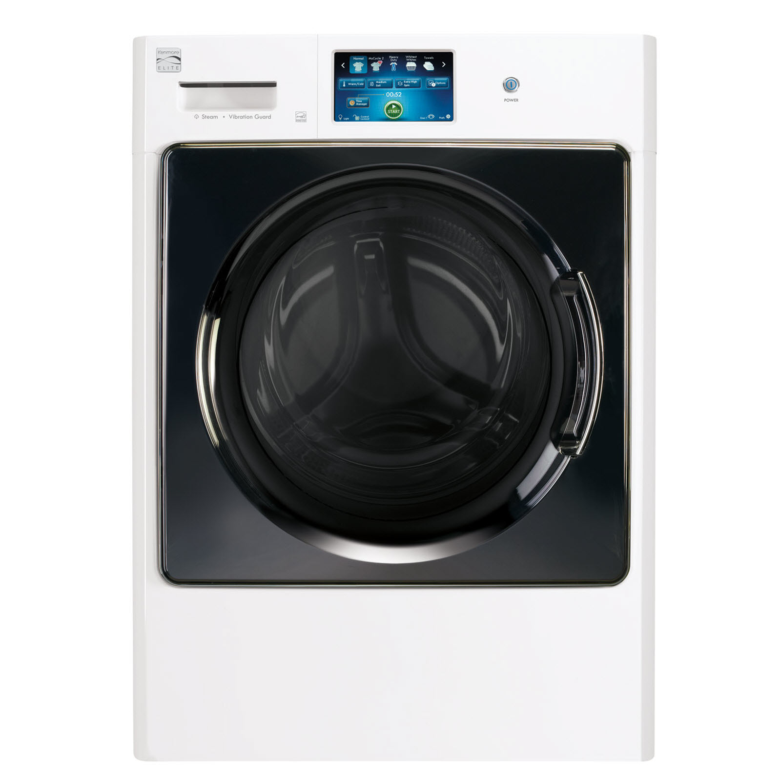 Kenmore Elite 4.4 cu. ft. Steam Front-Load Washer w/ Reversible Door