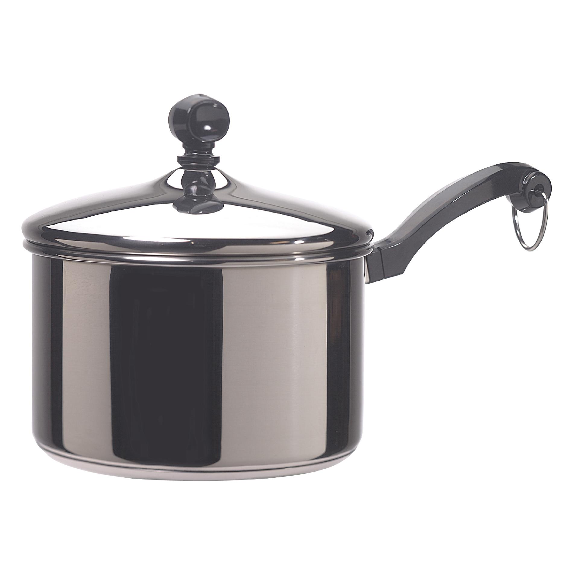Farberware Classic  2-Quart Covered Saucepan  Stainless Steel