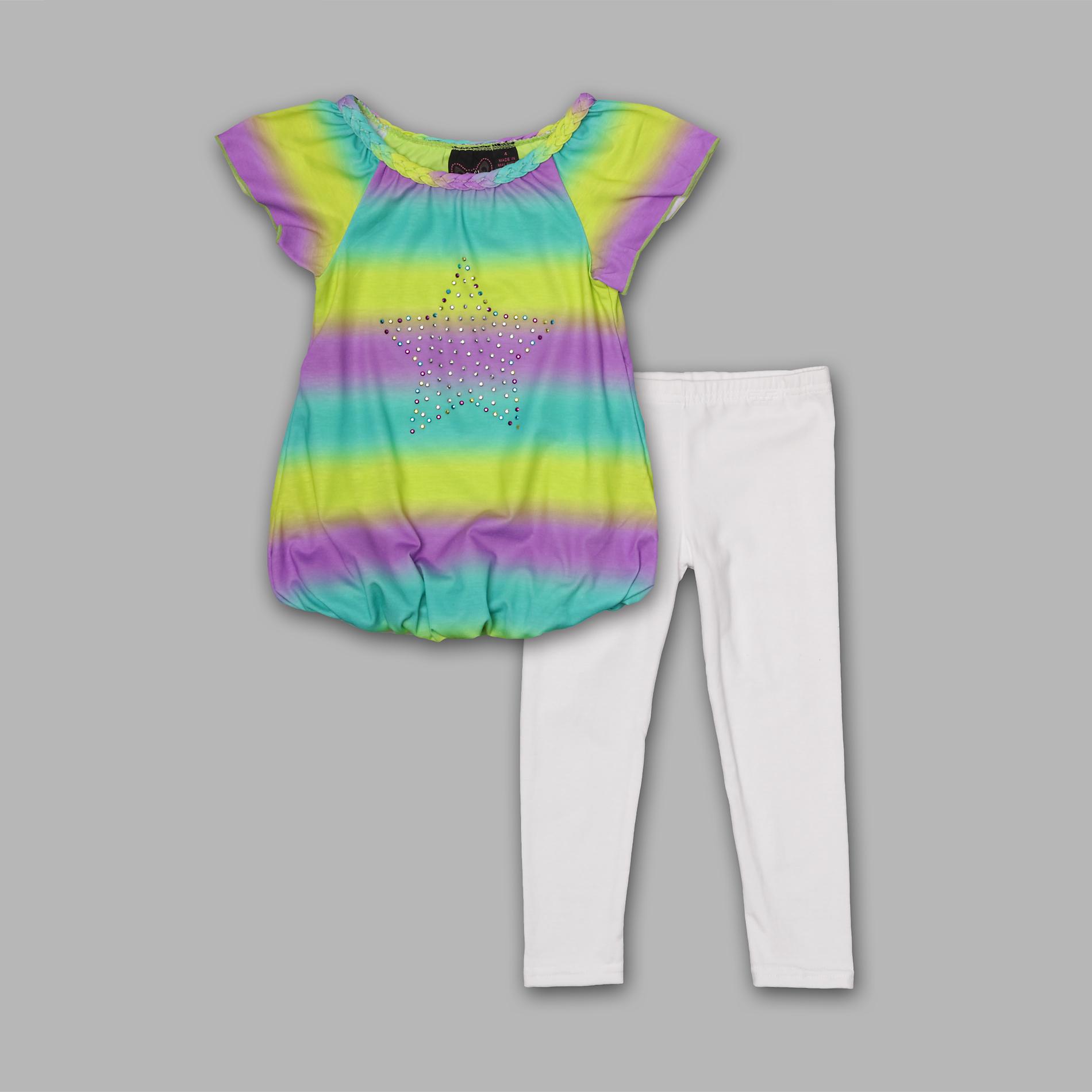 Self Esteem Girl's Top & Leggings - Star at Sears.com