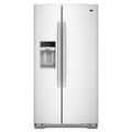 26.5 cu. ft. Side-by-Side Refrigerator w/ Contoured Doors - White