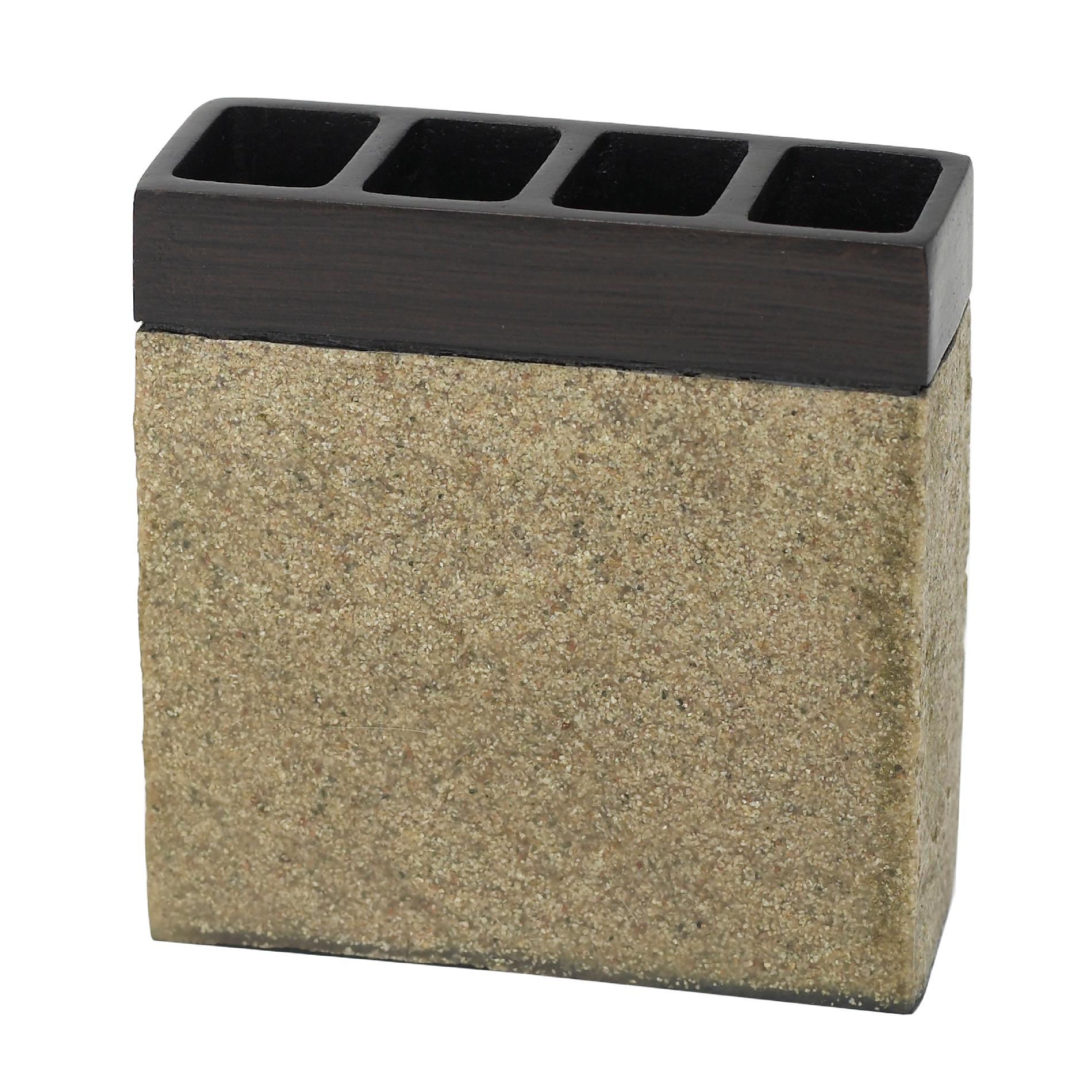 India Ink Leland Tooth Brush Holder, Oil Rubbed Bronze/Stone at Kmart.com