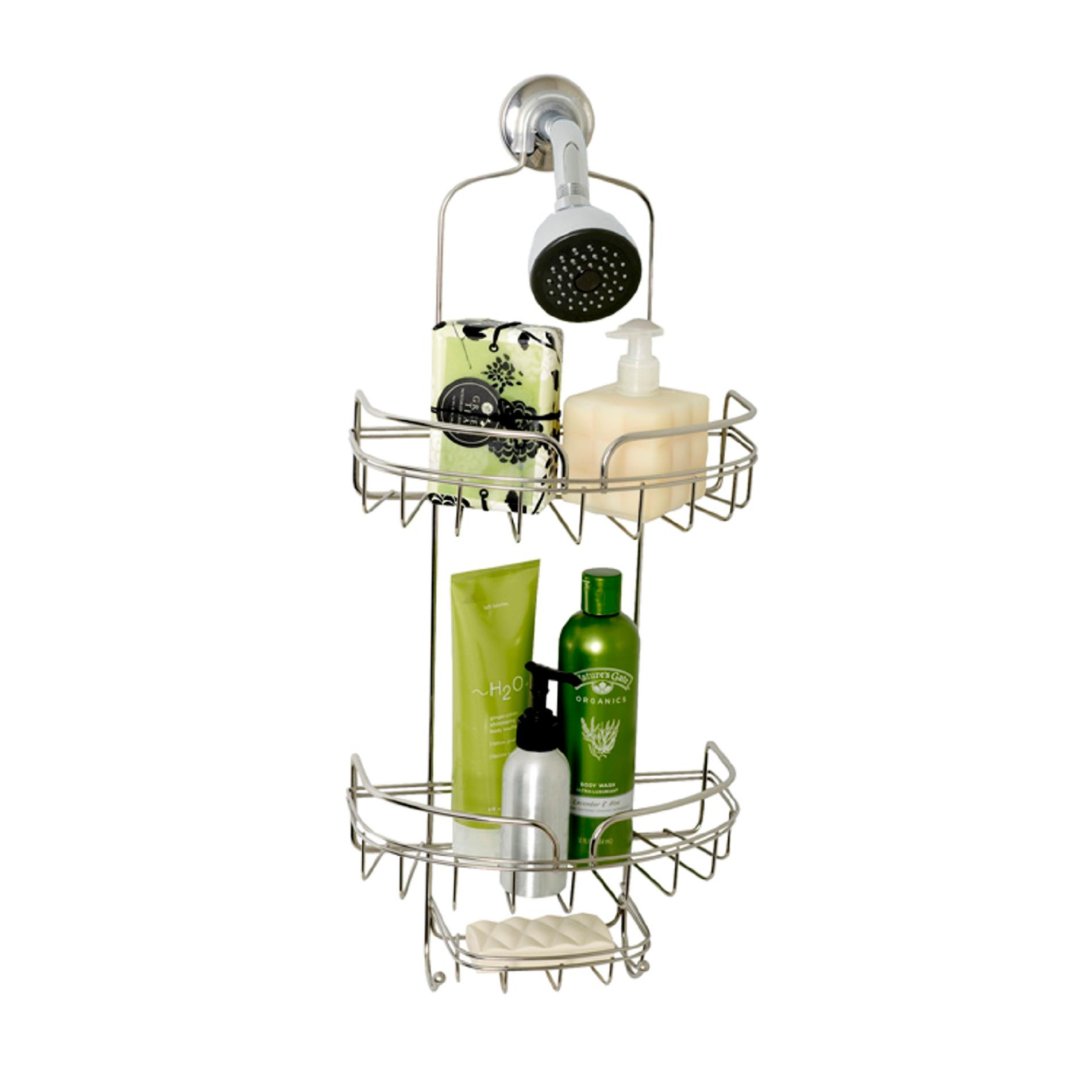 Zenith Products "Manhattan" Premium Shower Head Caddy, Stainless Steel at Kmart.com