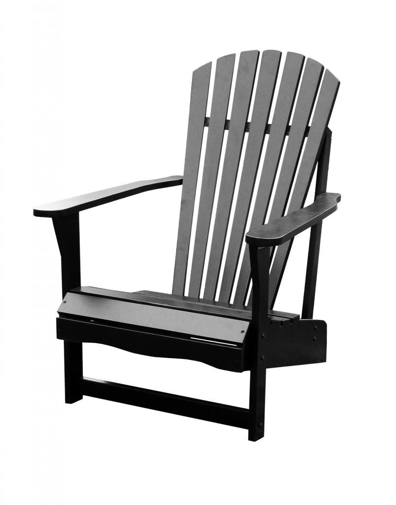 International Concepts Adirondack Chair in Black at Kmart.com