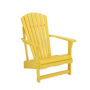 International Concepts Outdoor Adirondack Chair, Yellow - Outdoor 
