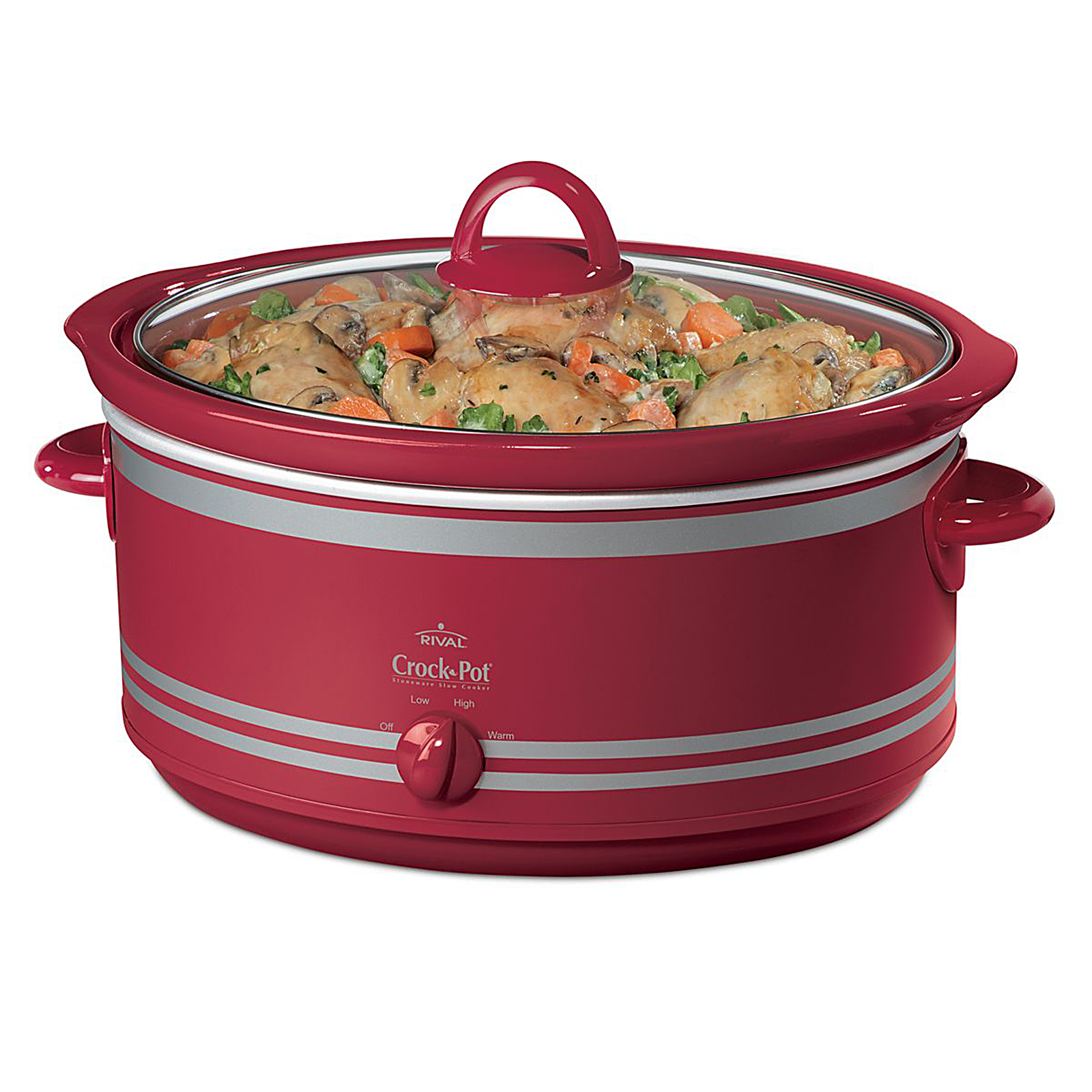 Rival 7 qt. Stoneware Slow Cooker w\/Bonus Travel Bag - SCV702