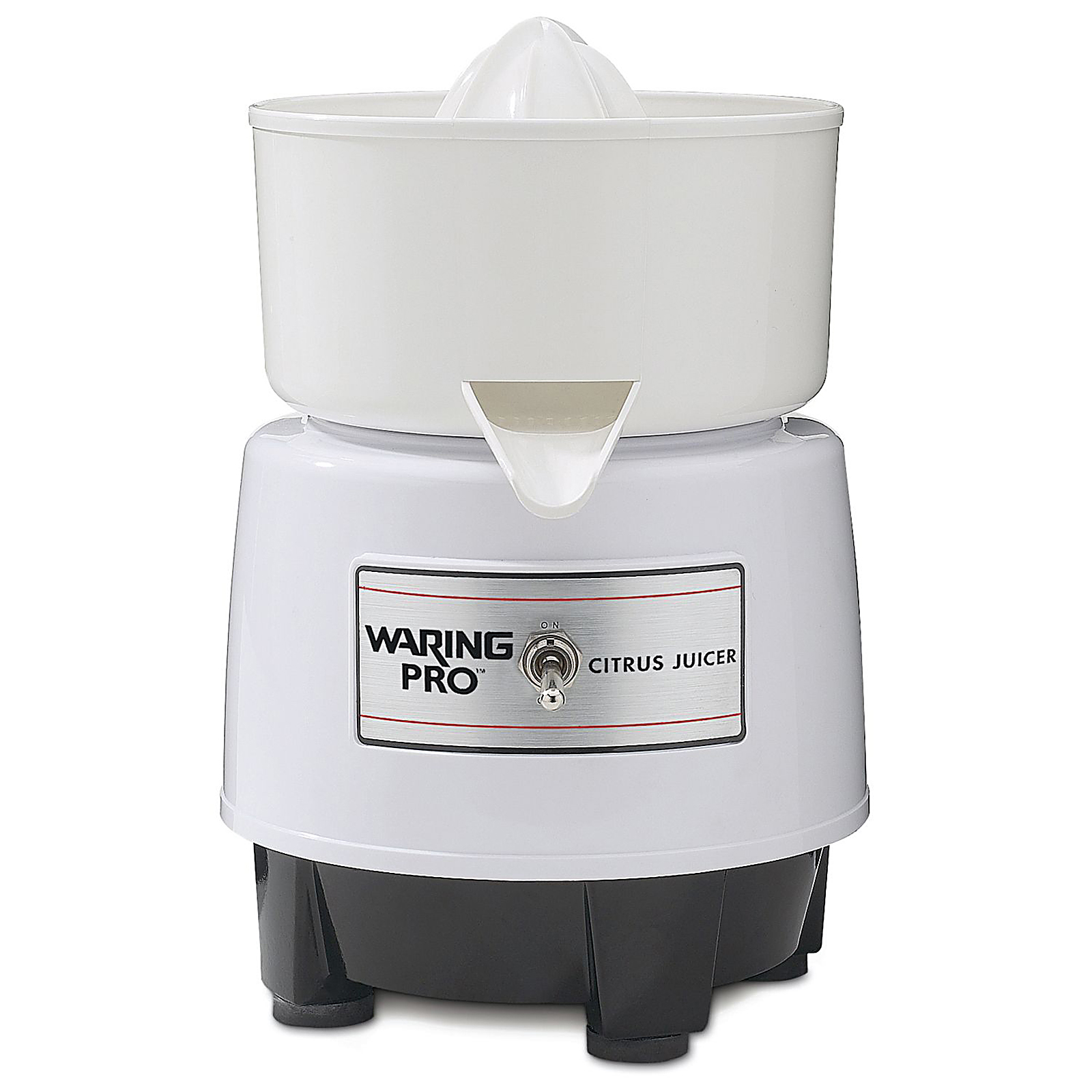 Waring Pro Professional Citrus Juicer Stainless/Black Appliances