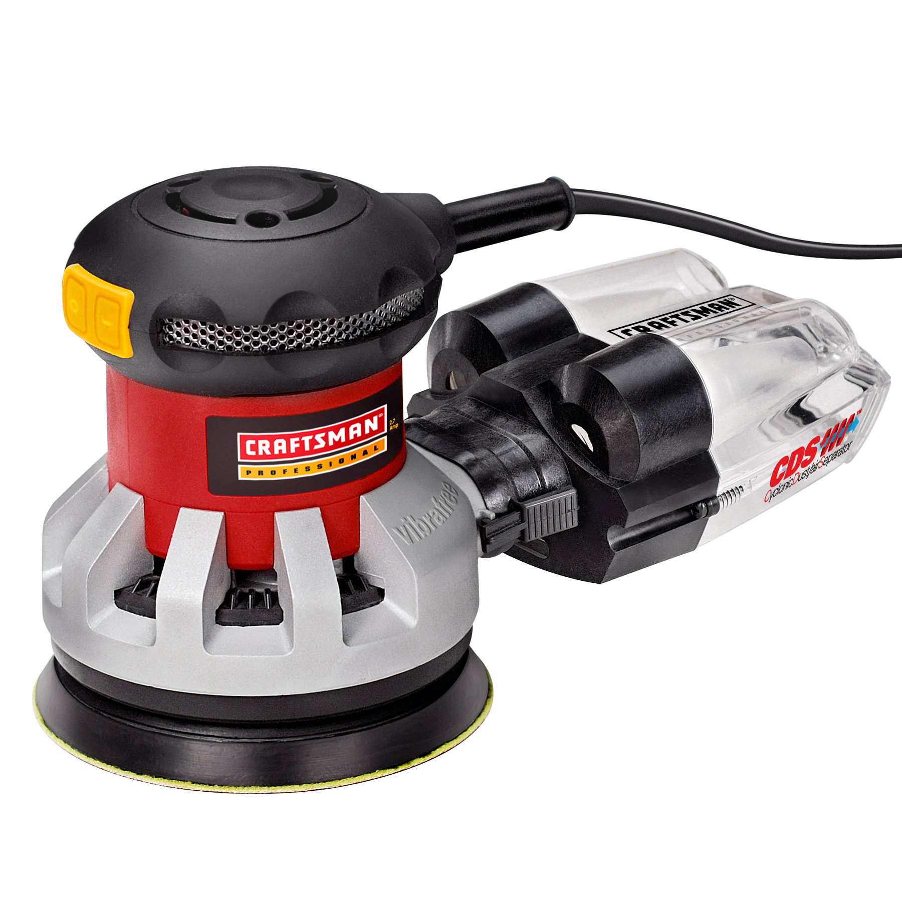Craftsman Professional 25927 Vibrafree™ 2.7 amp Corded 5" Random Orbit