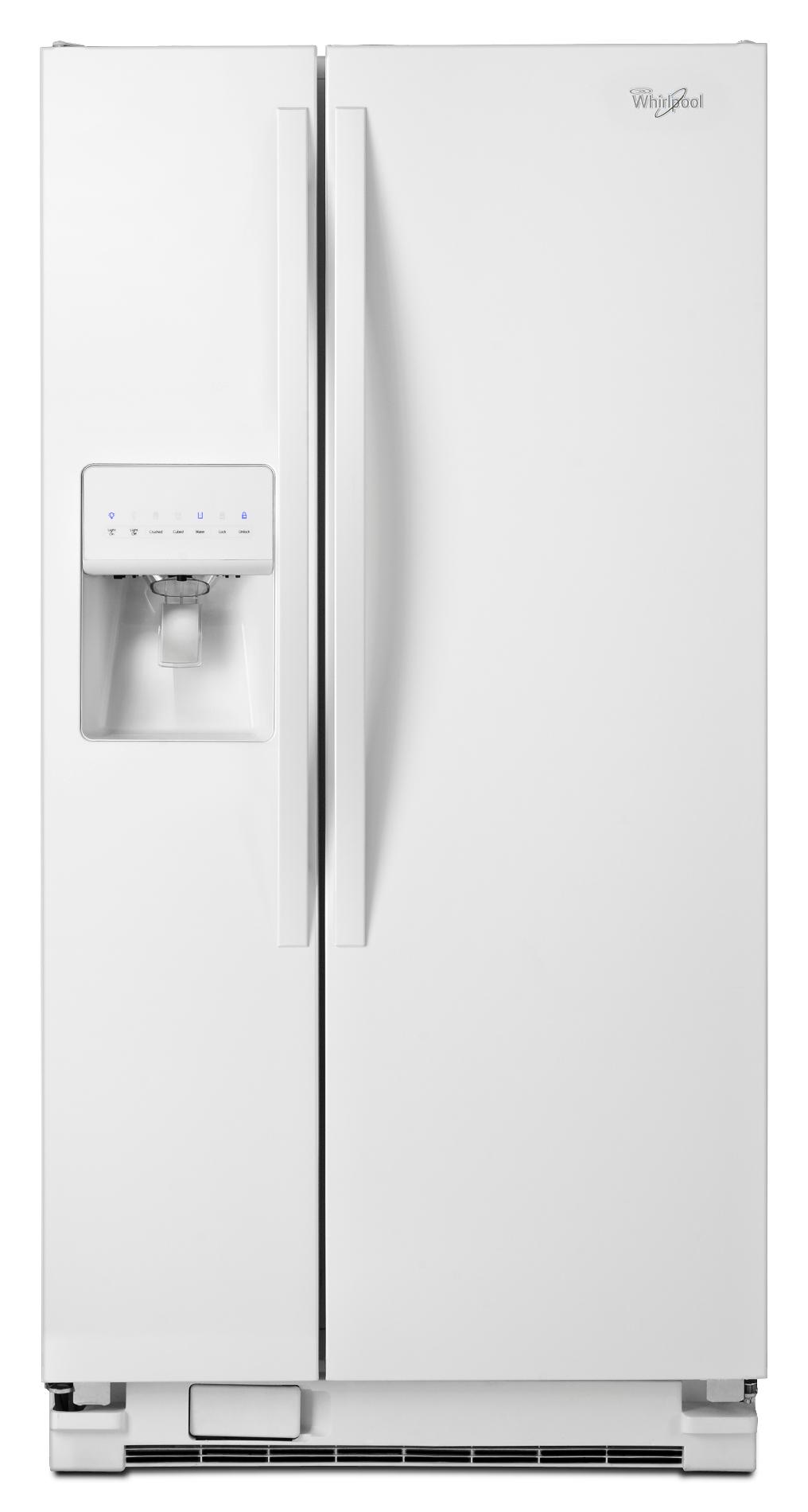 UPC 883049244525 product image for Whirlpool 21.0 cu. ft. Side by Side Refrigerator w/ Accu Chill White - 883049 | upcitemdb.com